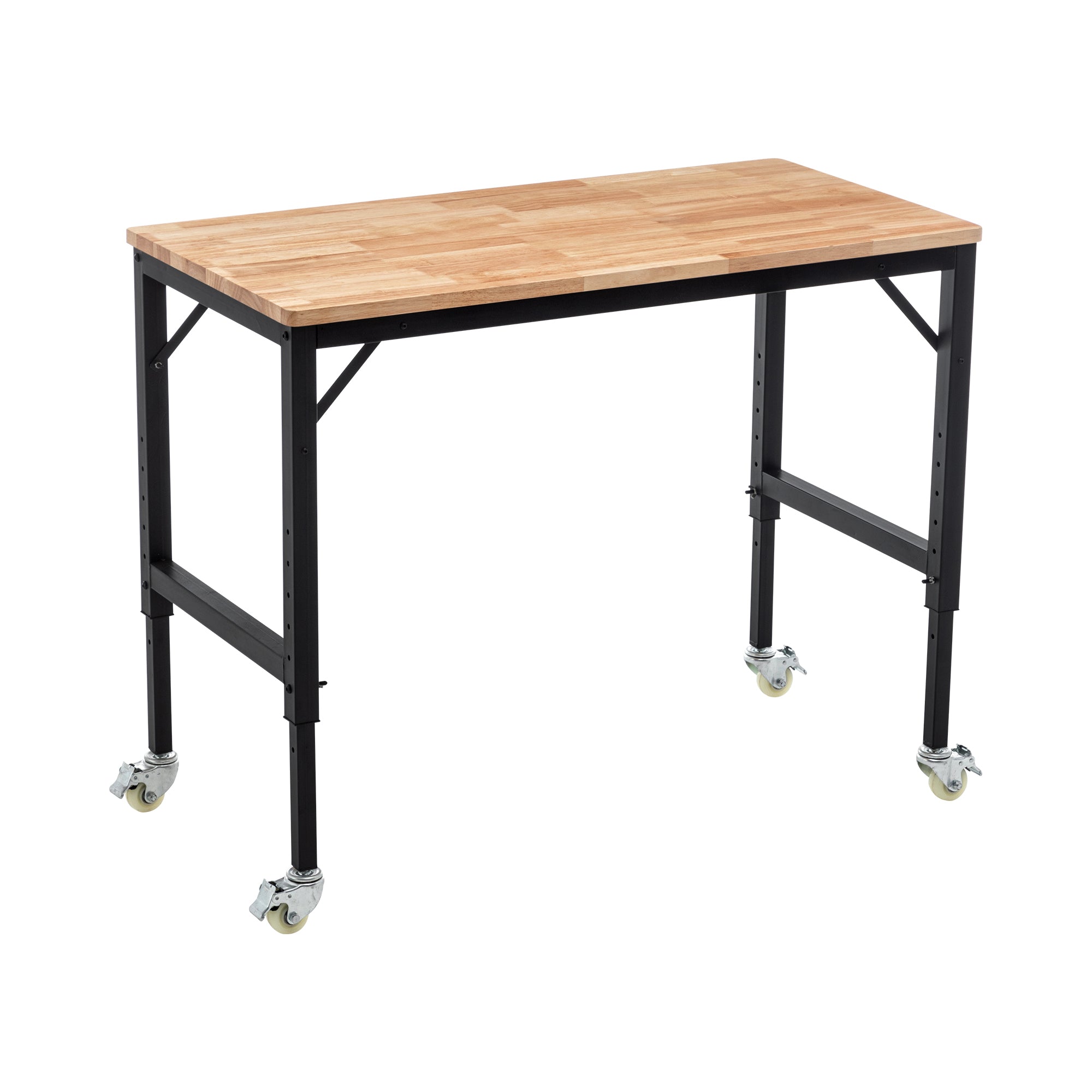 48" Heavy-Duty Workbench w/ Wheels - 2000+ Lbs Capacity