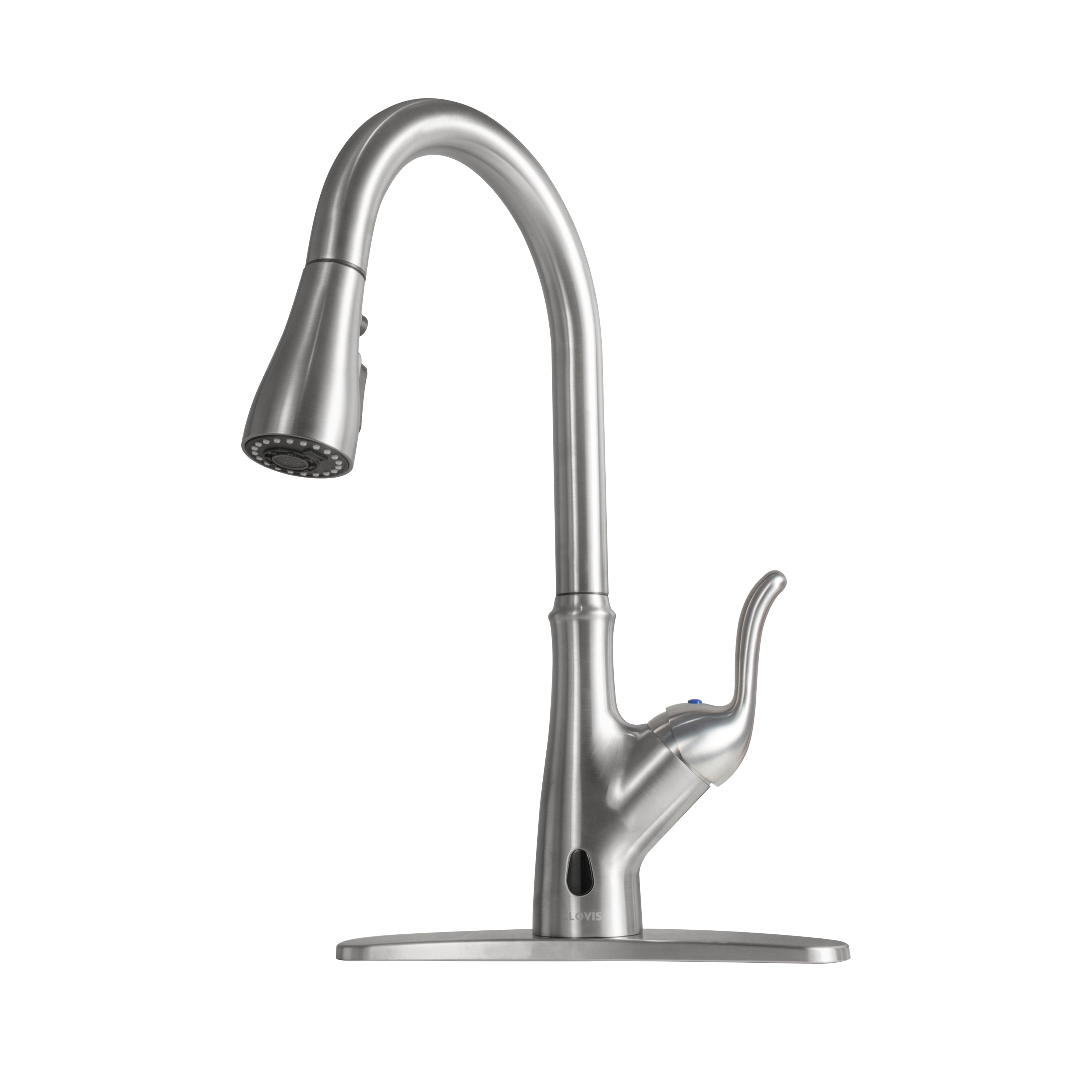 Touchless Kitchen Faucet: Single Handle Pull-Down