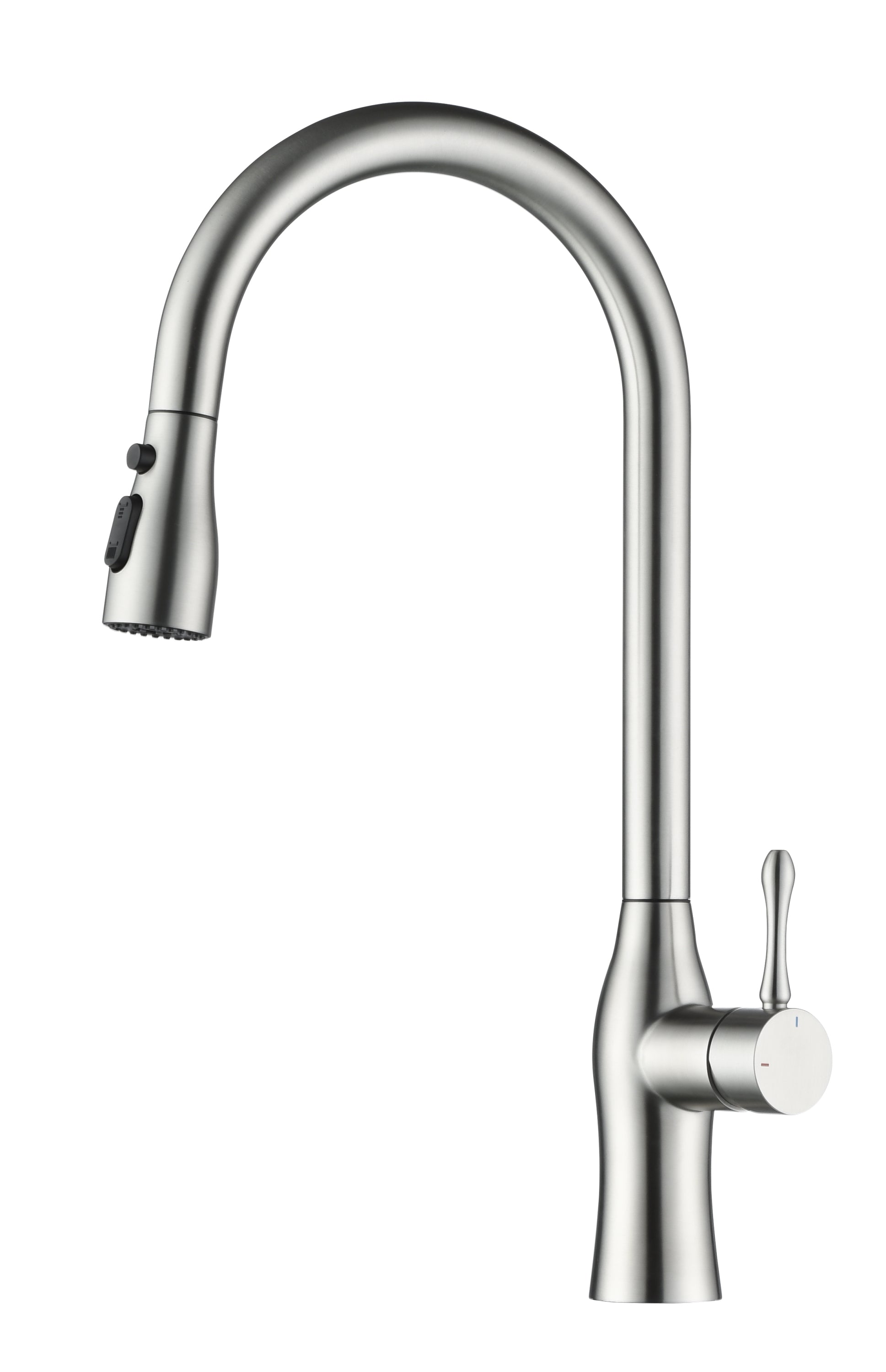 Brushed Nickel Pull-Down Kitchen Faucet