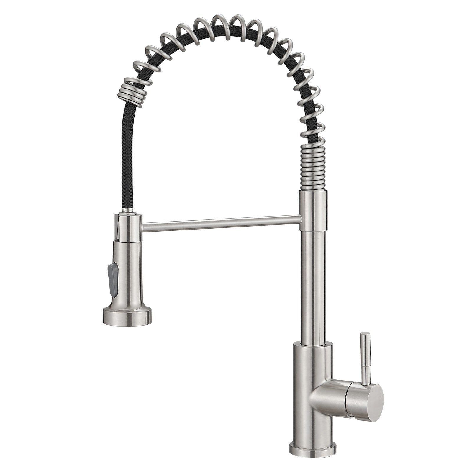 Brushed Nickel Pull-Down Kitchen Faucet