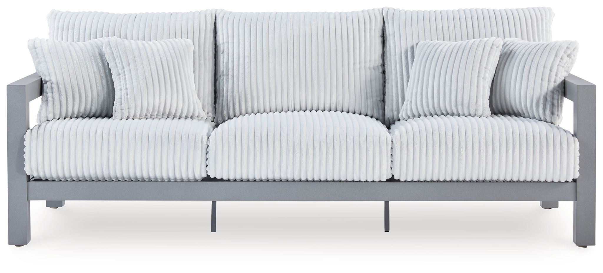 Hurley Park - Sofa With Cushion - Gray