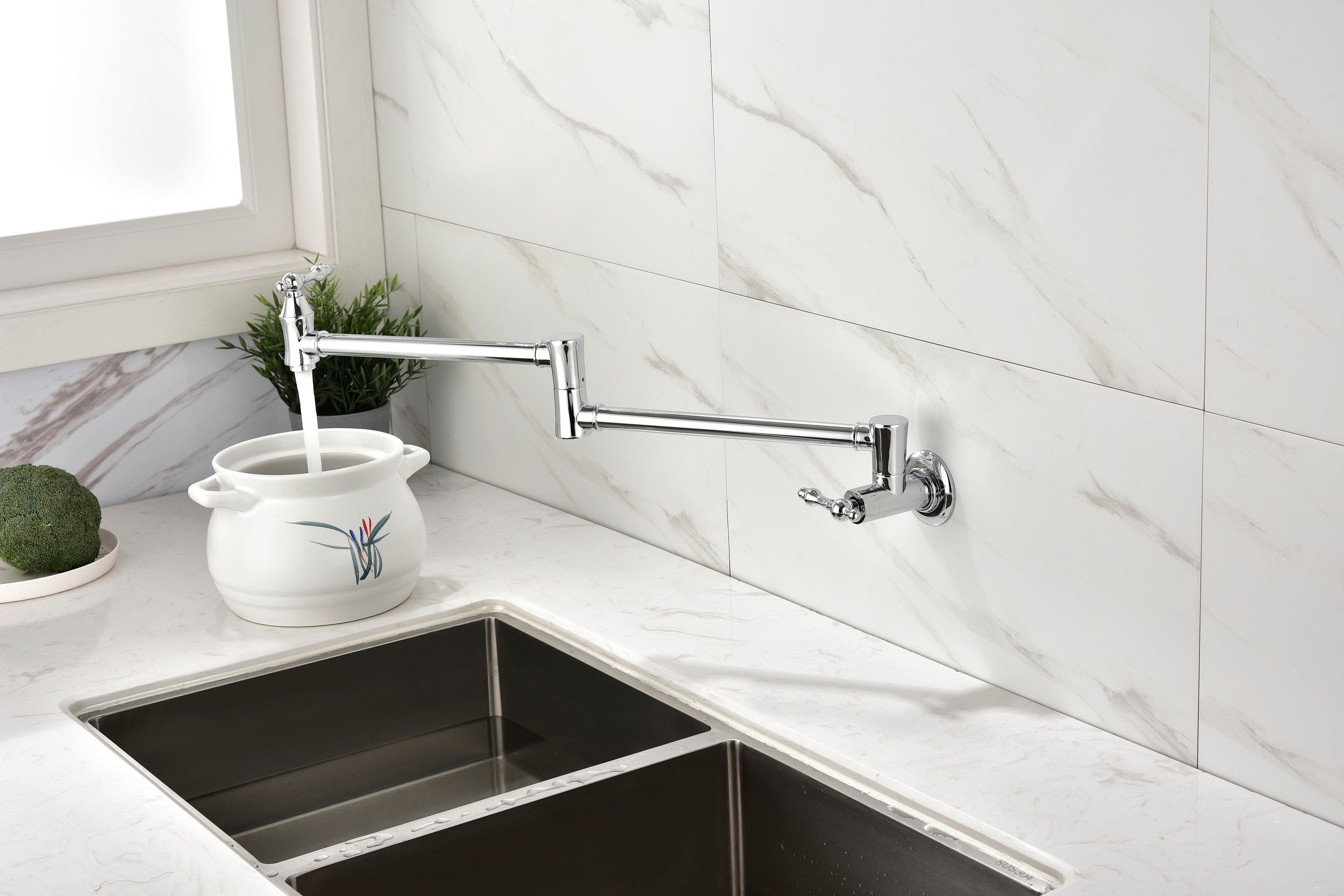 Wall Mount Pot Filler Faucet: Installation Guide