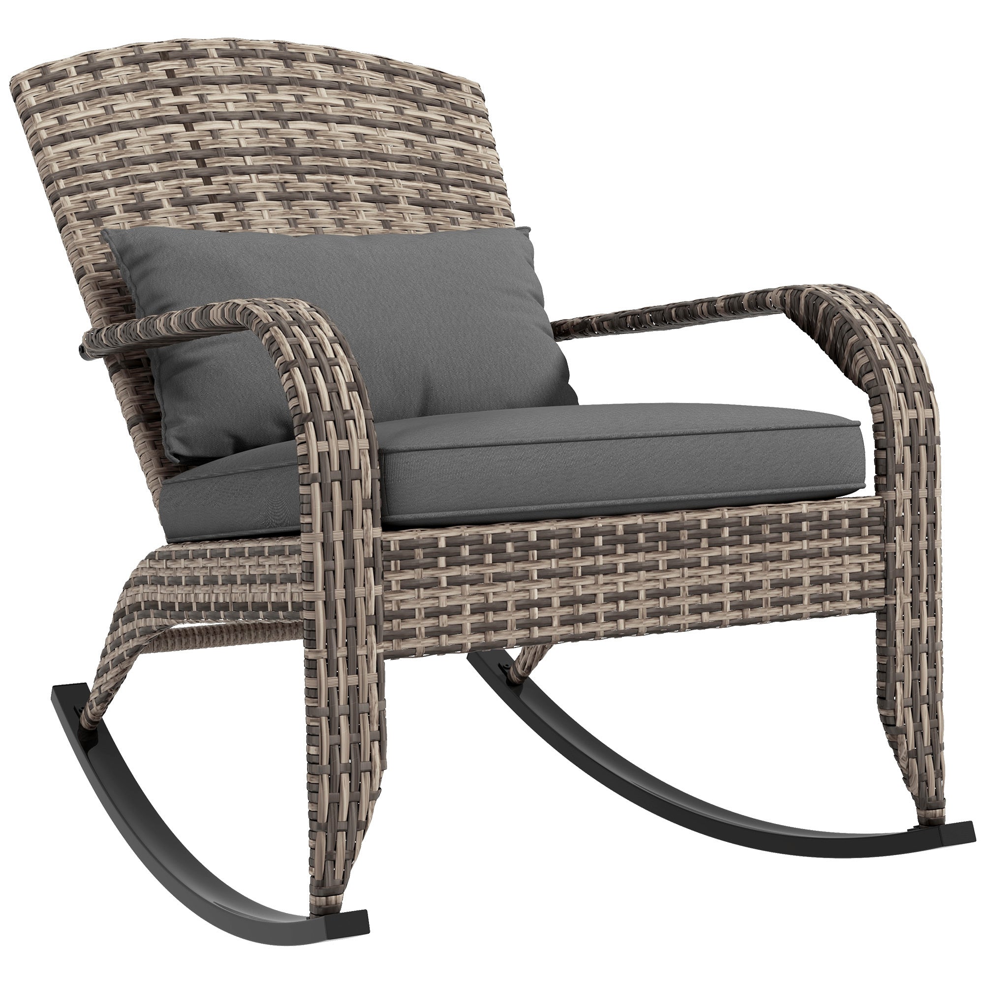 Outsunny Adirondack Rocker: Patio Comfort & Style