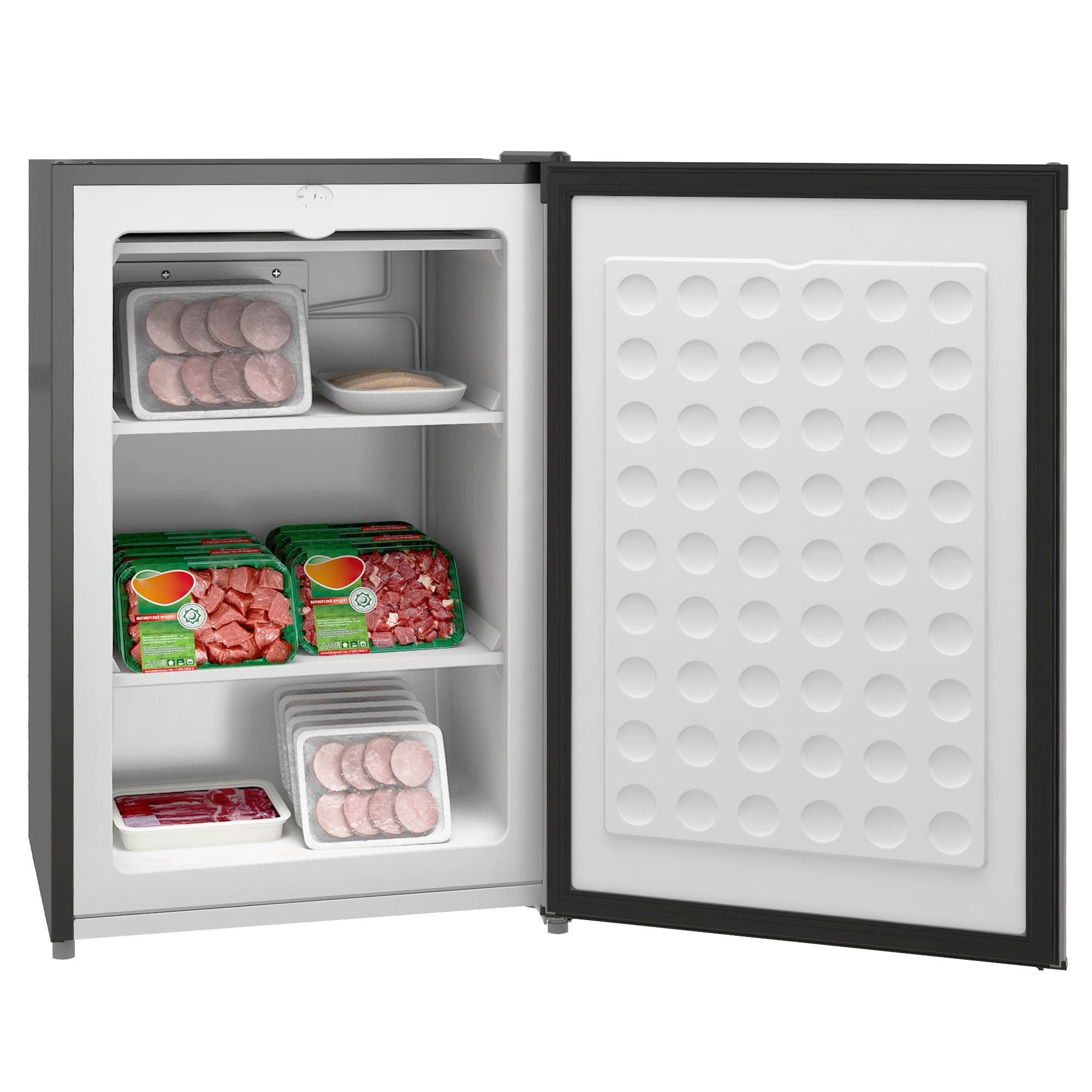 3 Cu Ft Mini Freezer: Compact & Reversible