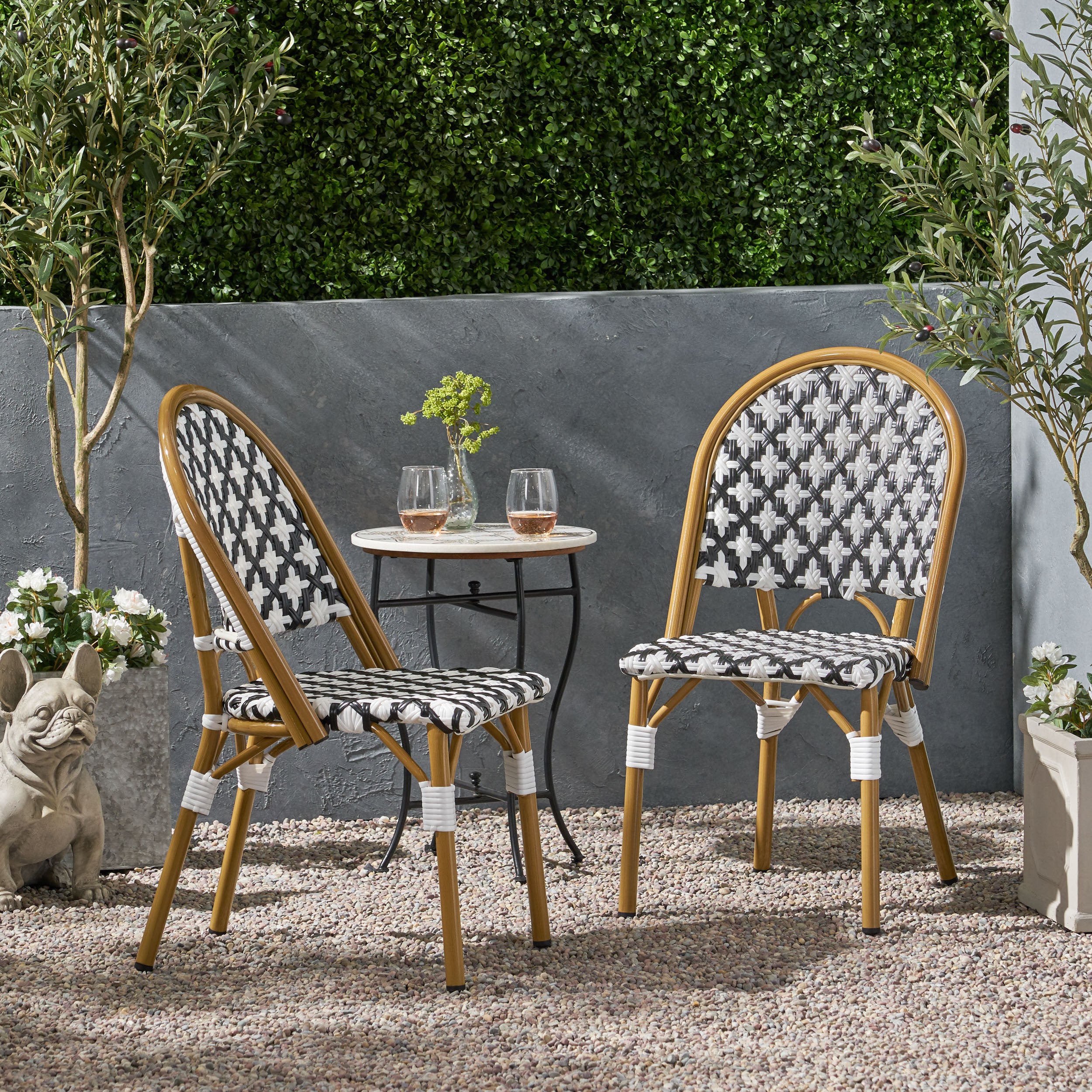 French Bistro Chairs | Outdoor Patio Furniture | Durable & Stylish