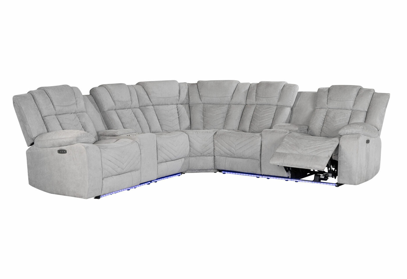 RAIZE Ash Sectional Sofa: Modern & Stylish