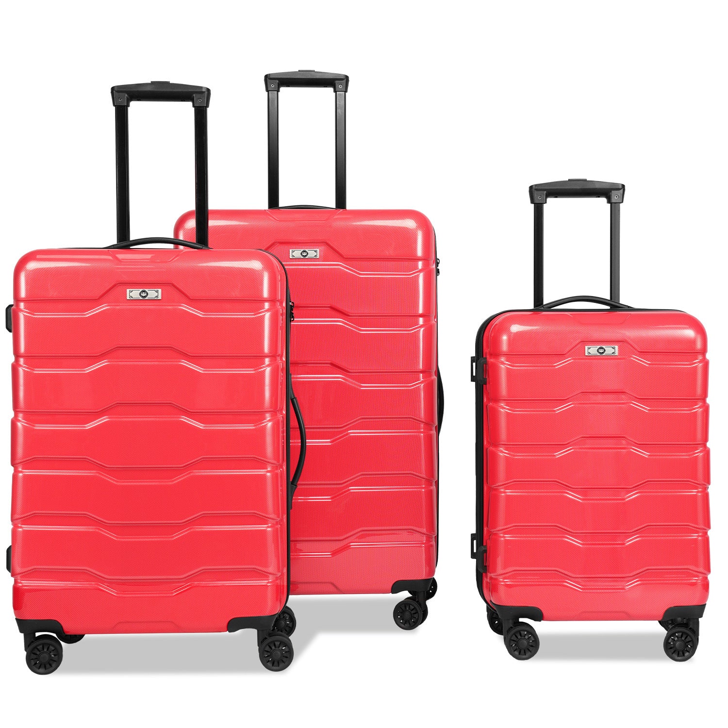 Lightweight ABS+PC Hardshell Luggage Set (3pcs)