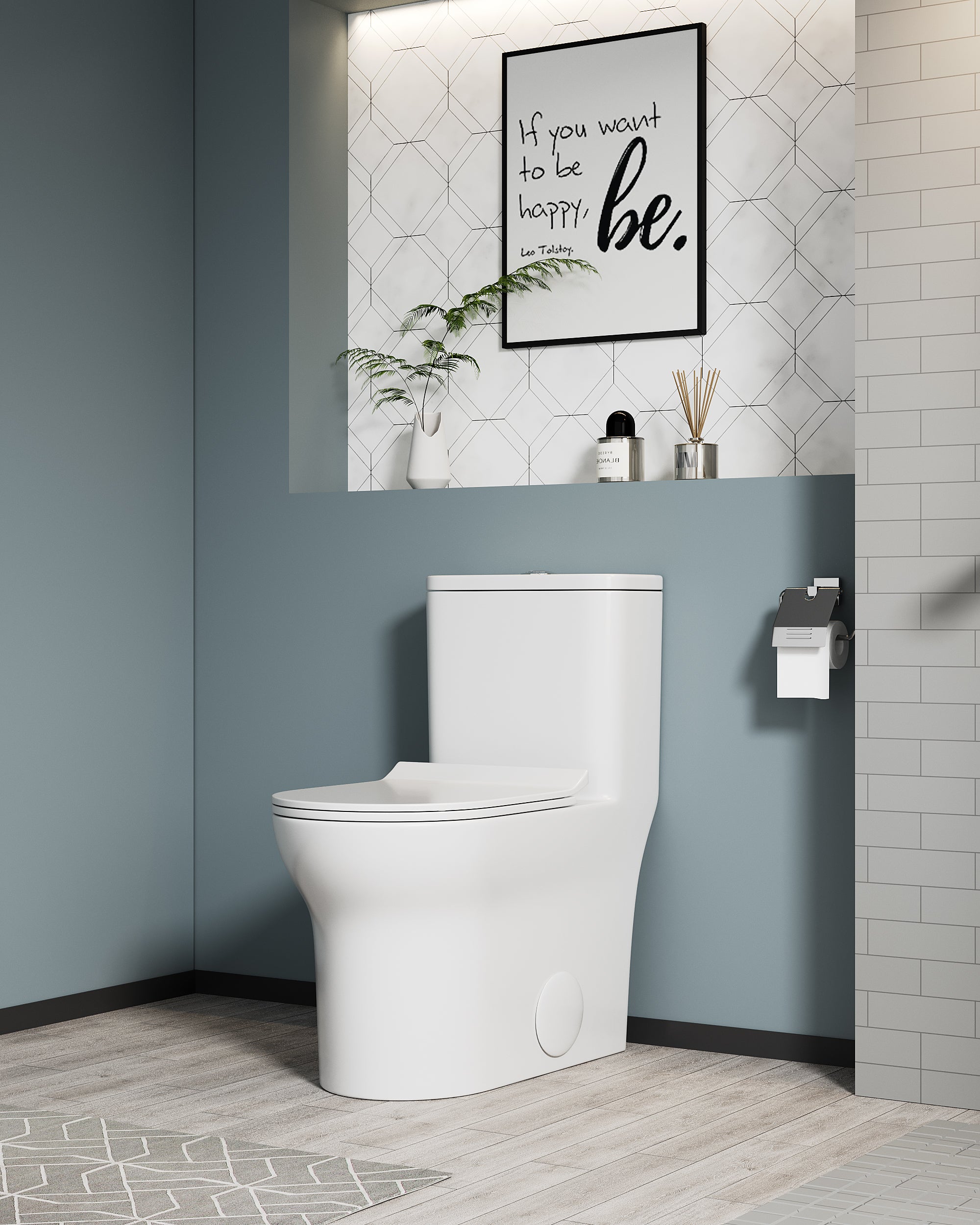 Comfort Height Toilet: 1.1/1.6 GPF, CUPC & WaterSense