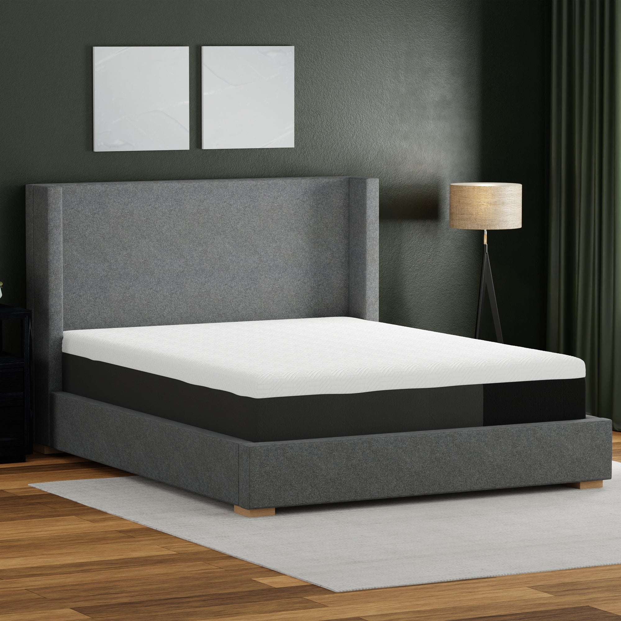 King Plush Gel Memory Foam Mattress: 12" Essentials