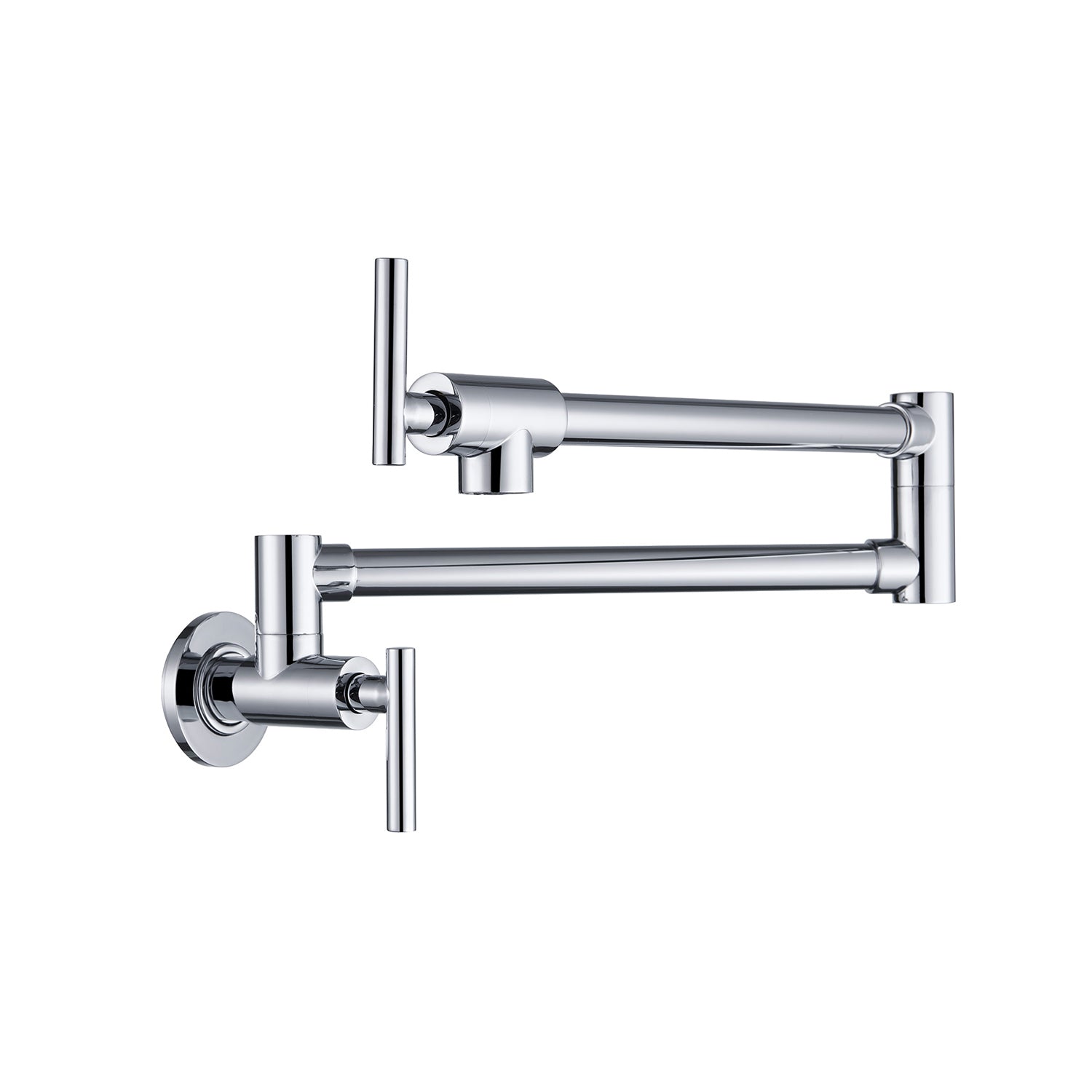 Wall-Mount Folding Kitchen Pot Filler Faucet