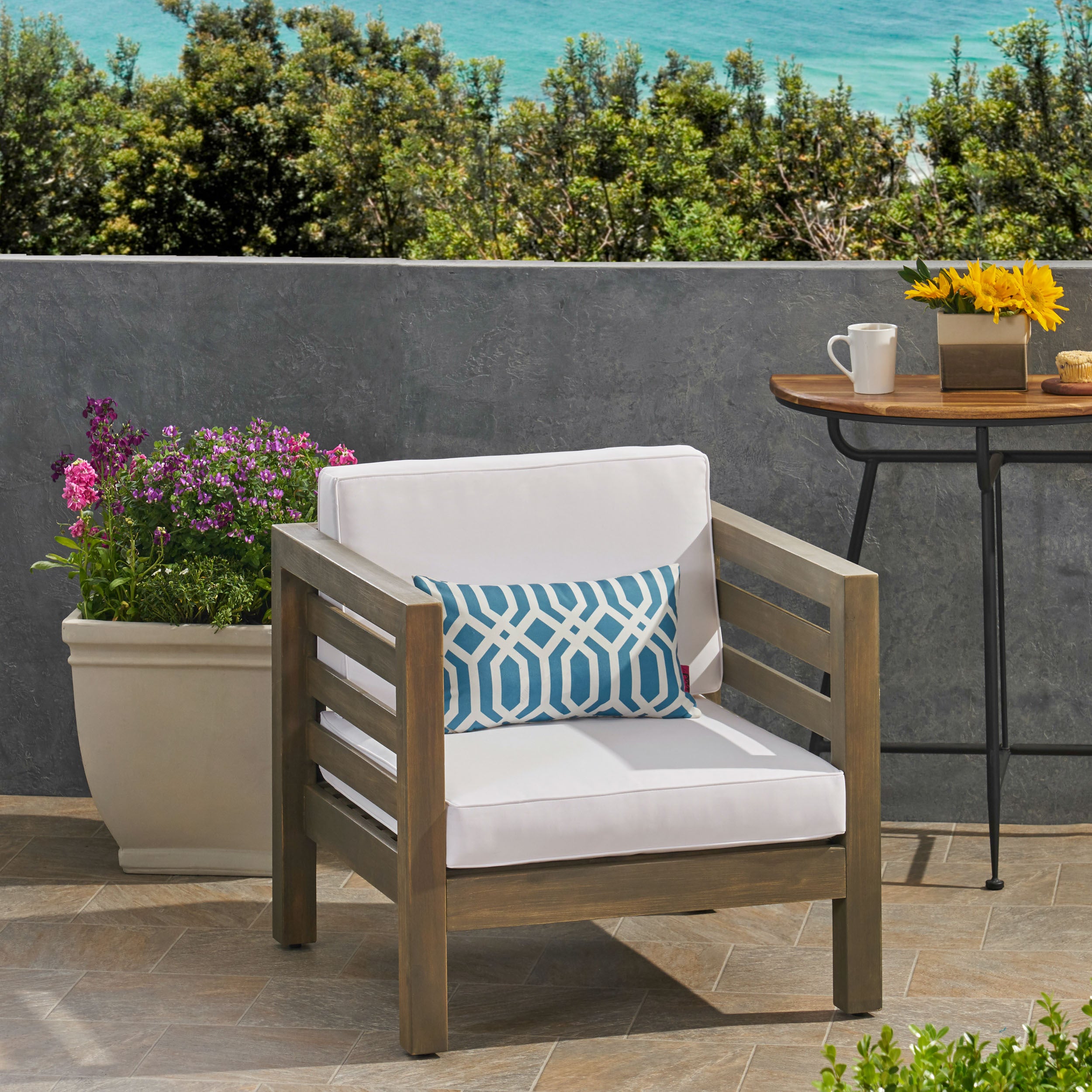 Oana Club Chair: Outdoor Patio Furniture