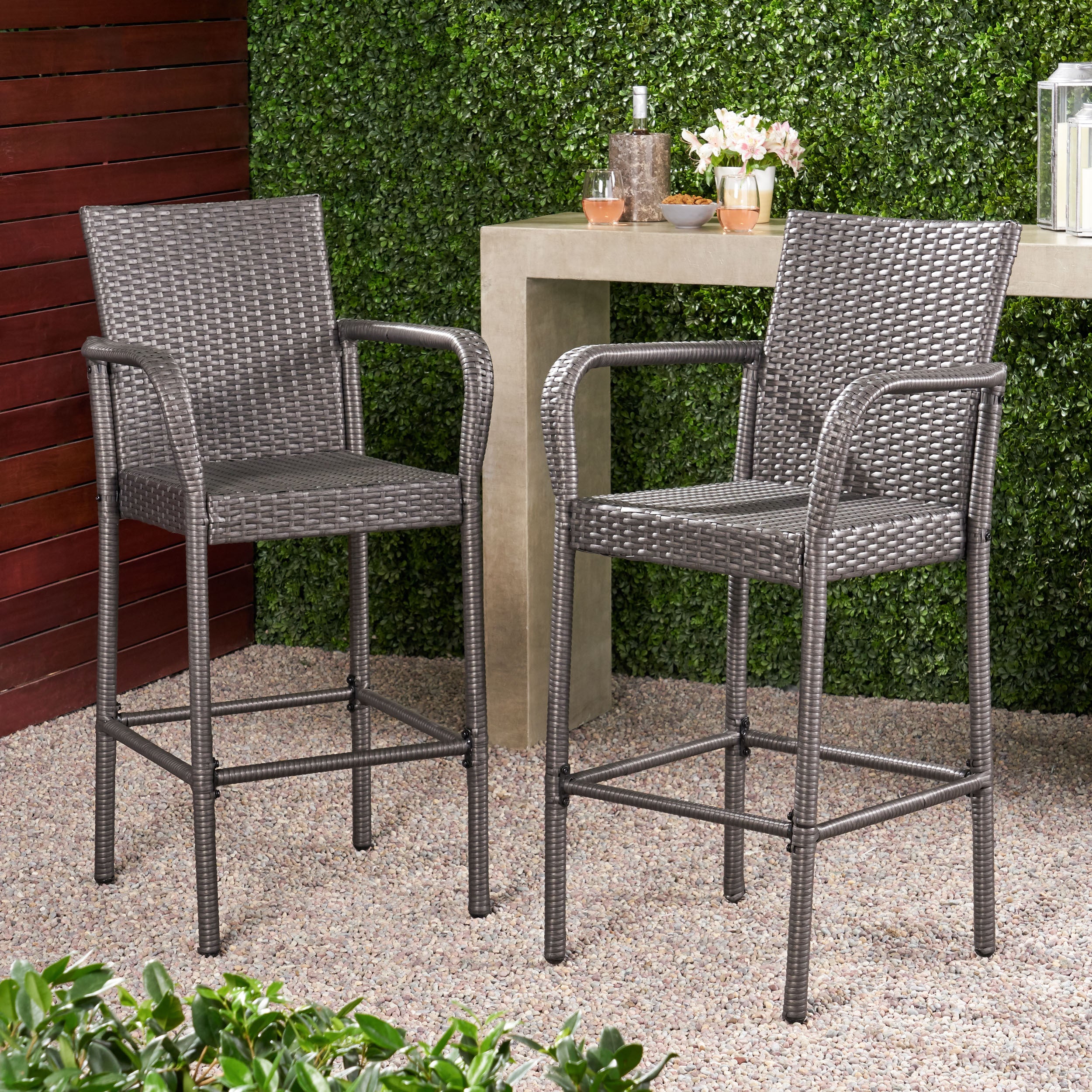 Littleton Outdoor Bar Stool | Patio Furniture
