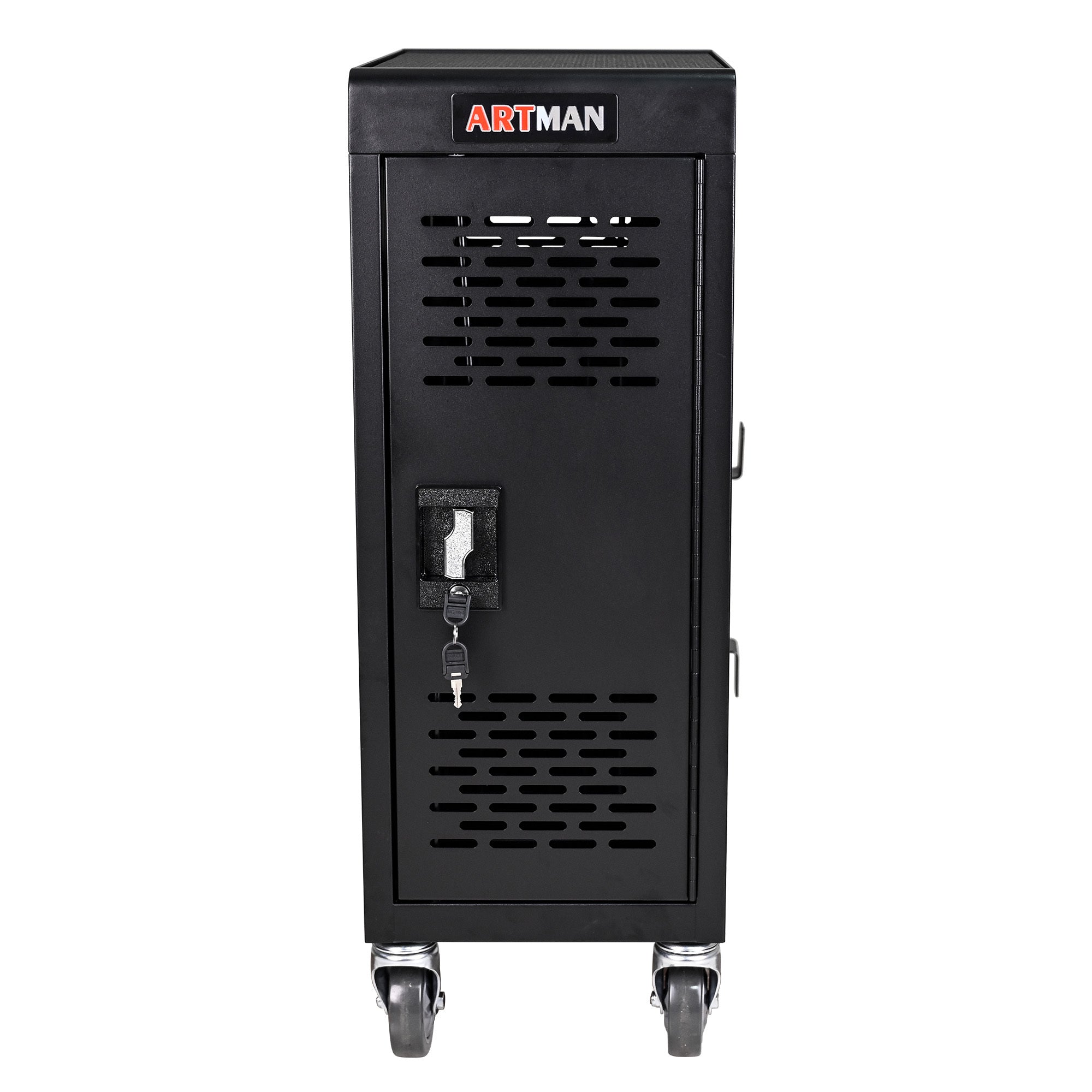 16-Compartment Locking Laptop Charging Cabinet