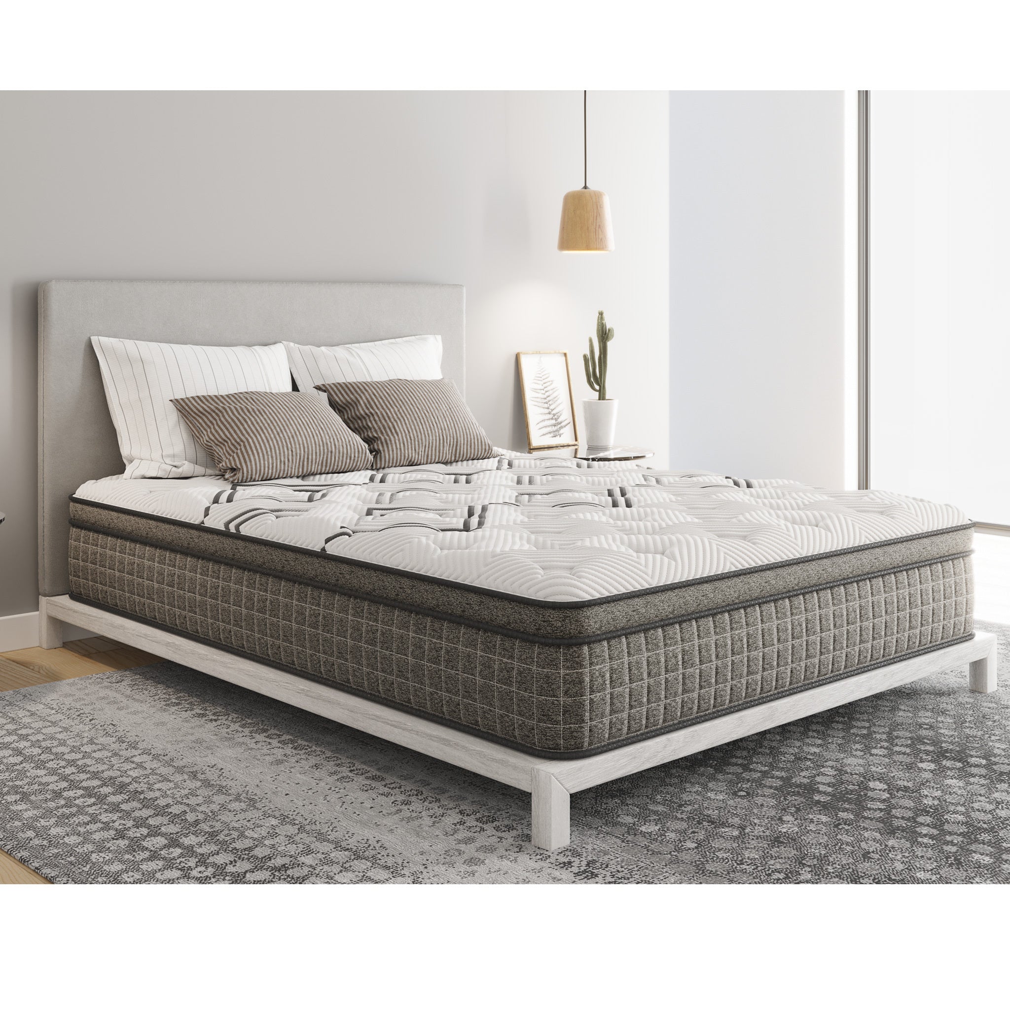 Luxury Copper Hybrid Twin Mattress: Greenguard Gold