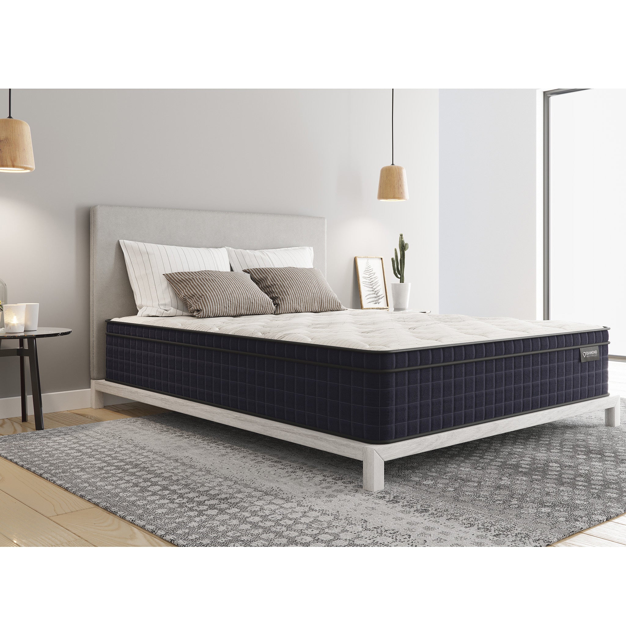 Nina Copper Hybrid Mattress: King, Cooling & Supportive
