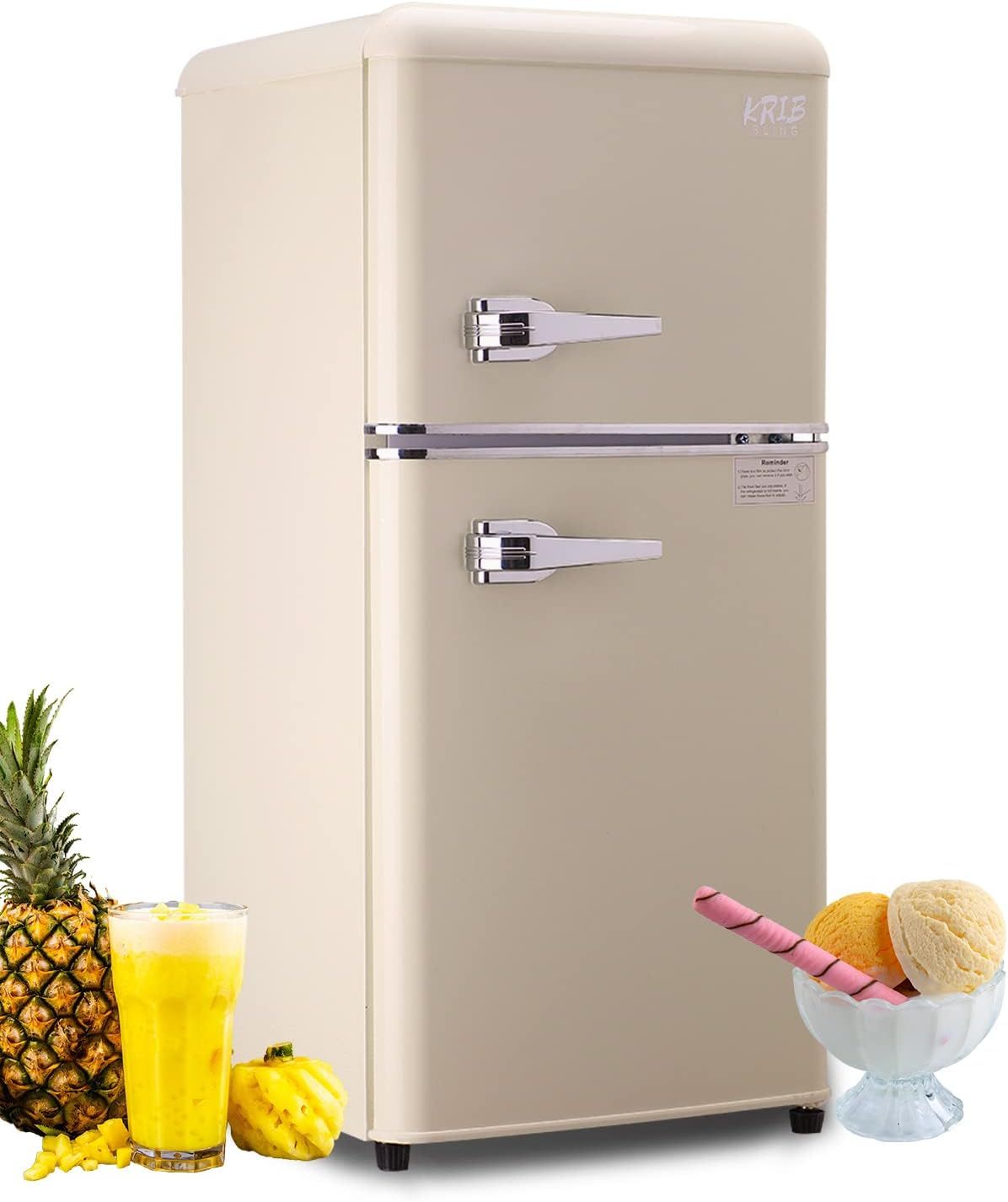 Compact Refrigerator: 3.5 Cu. Ft Mini Fridge