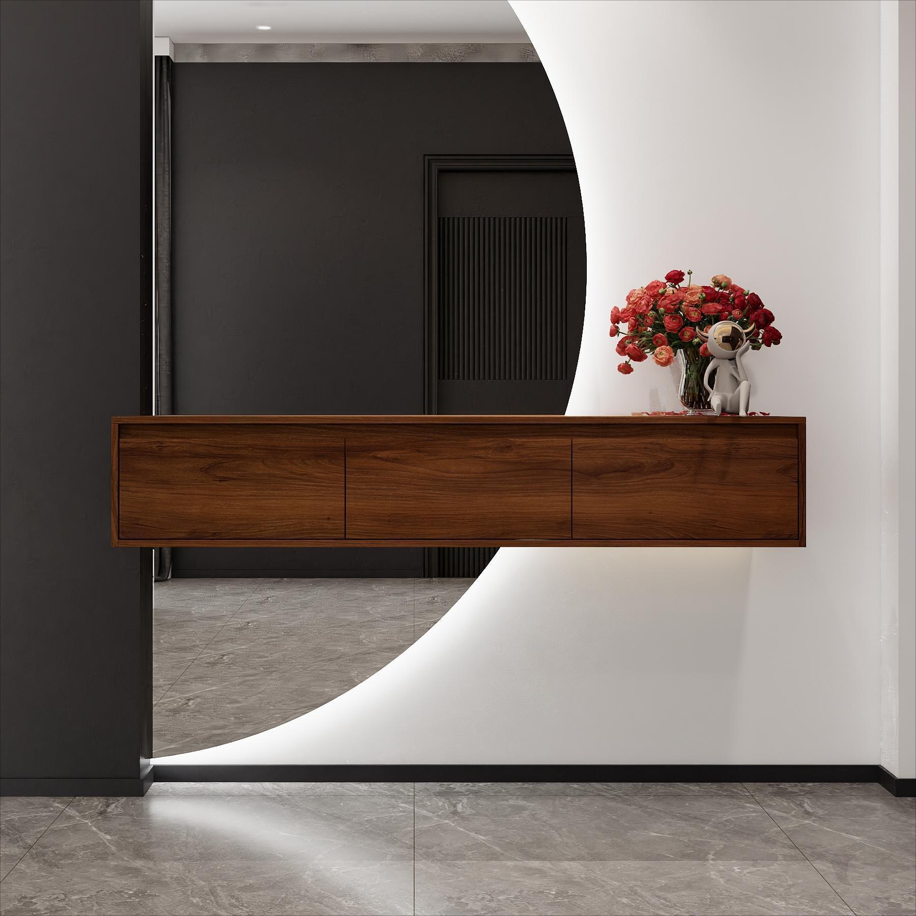 60" Floating Bathroom Vanity: Soft Close Drawers