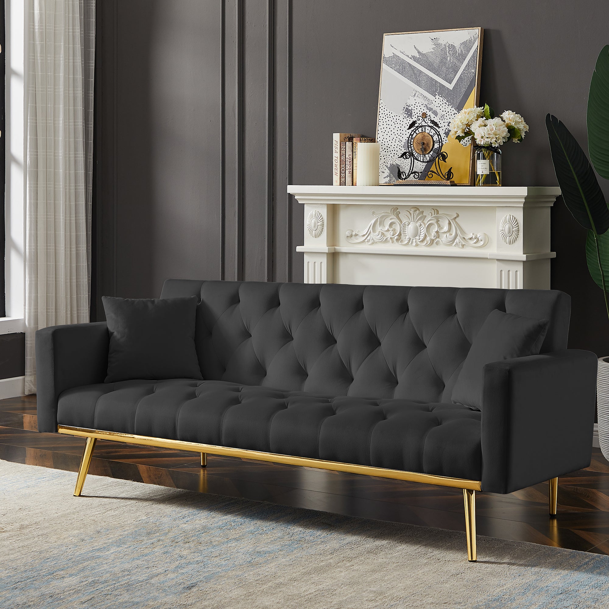 Folding Futon Sofa Bed: Compact Sleeper Couch