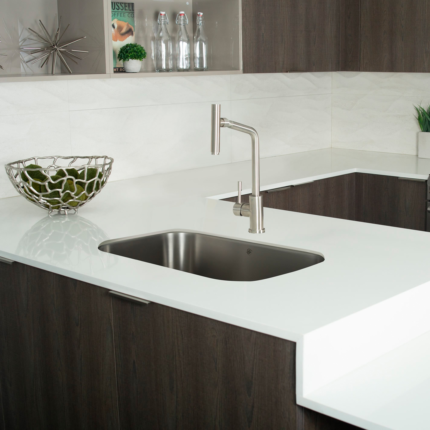 DAX Stainless Steel Sink: 18 Gauge, 304 SS