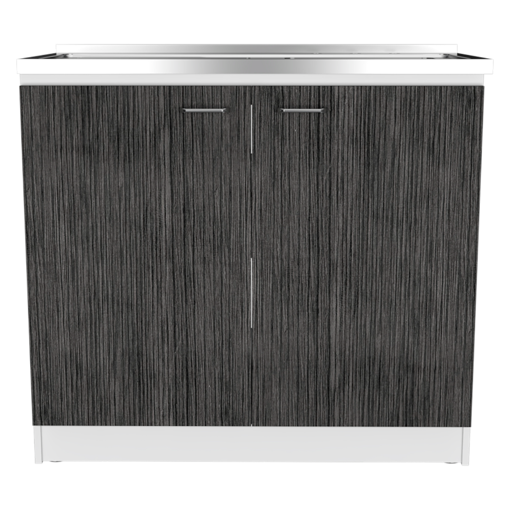 Vernal Utility Sinks: White & Smokey Oak