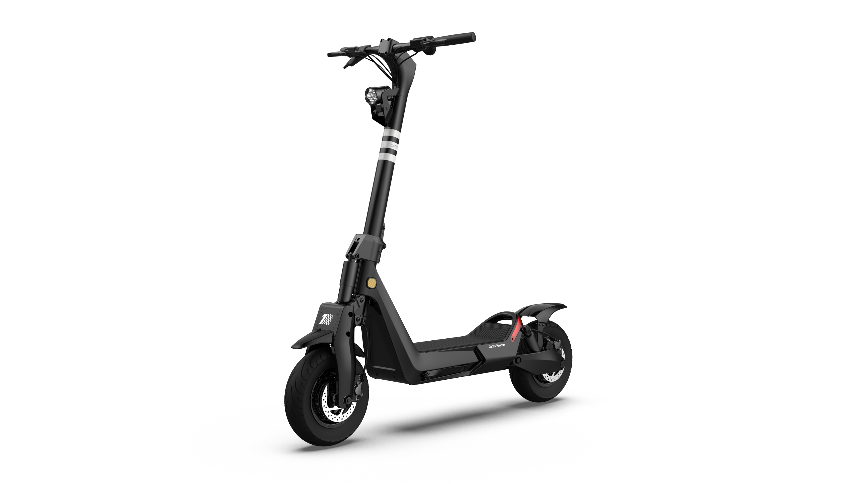 Black Electric Scooter: 37 mph, 31 mi Range