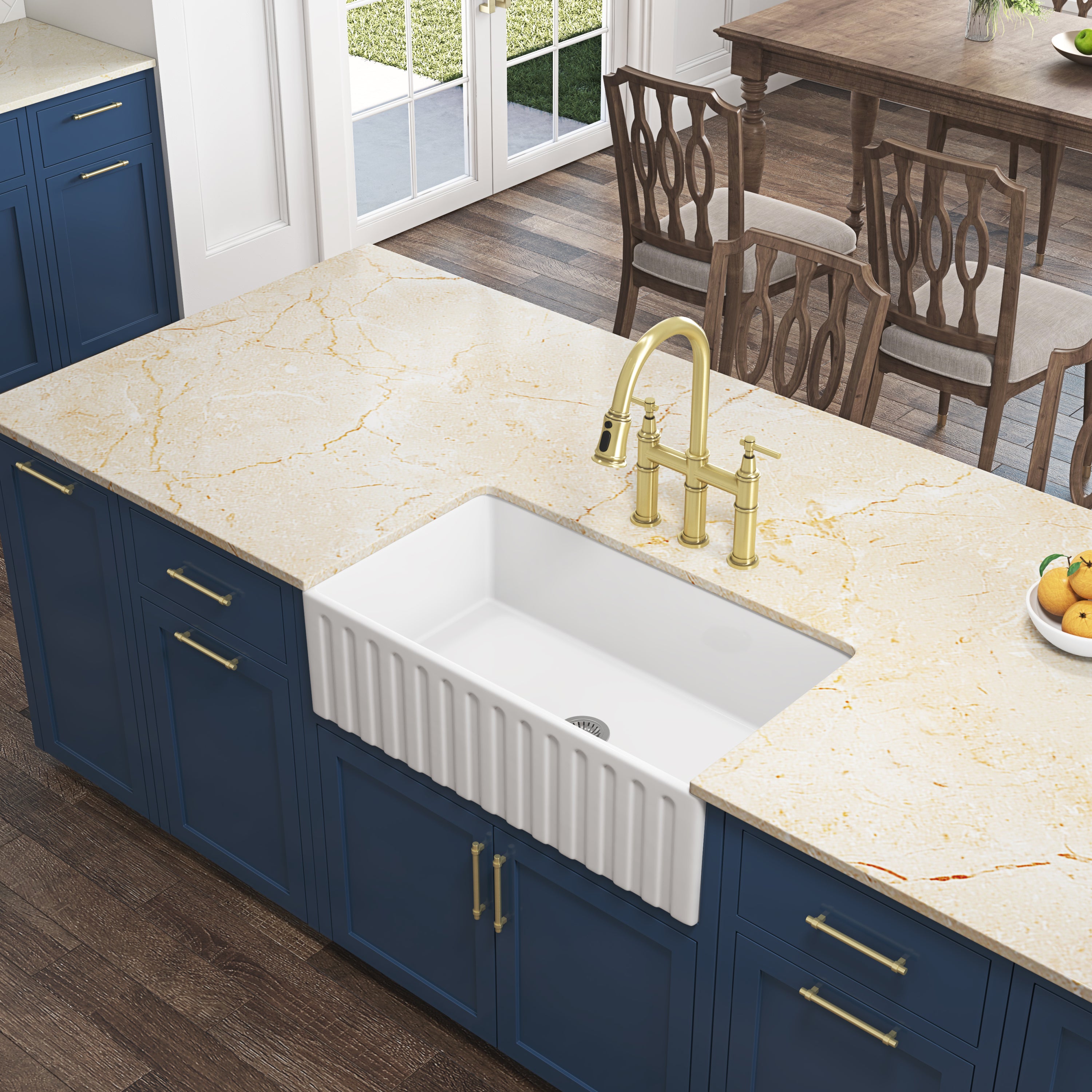 Spot-Free Pull-Down Kitchen Faucet