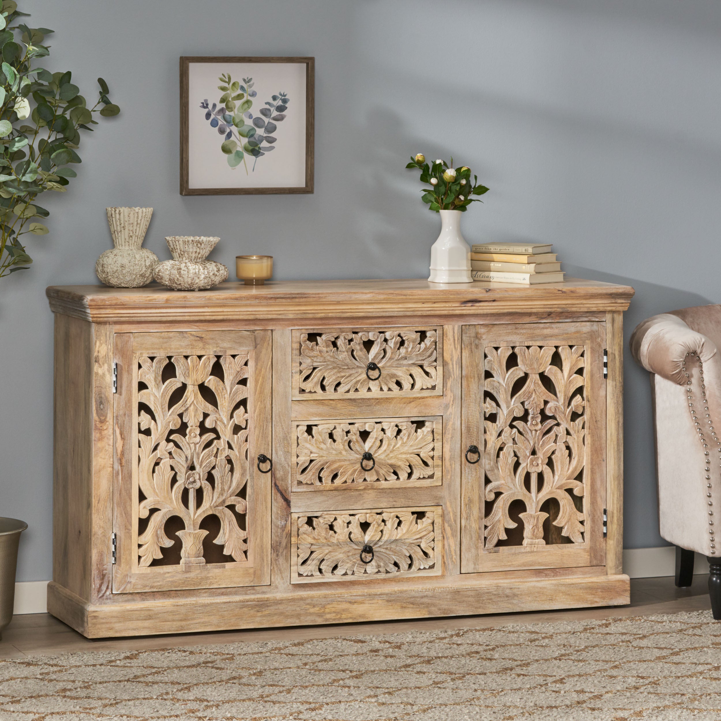 3 Drawer Sideboard: Stylish & Space-Saving