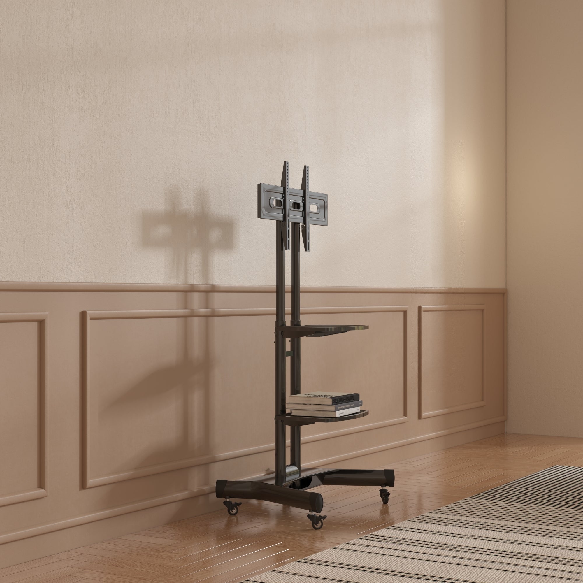 FANCO Swivel TV Stand 32-80" | Adjustable Height, Tilt