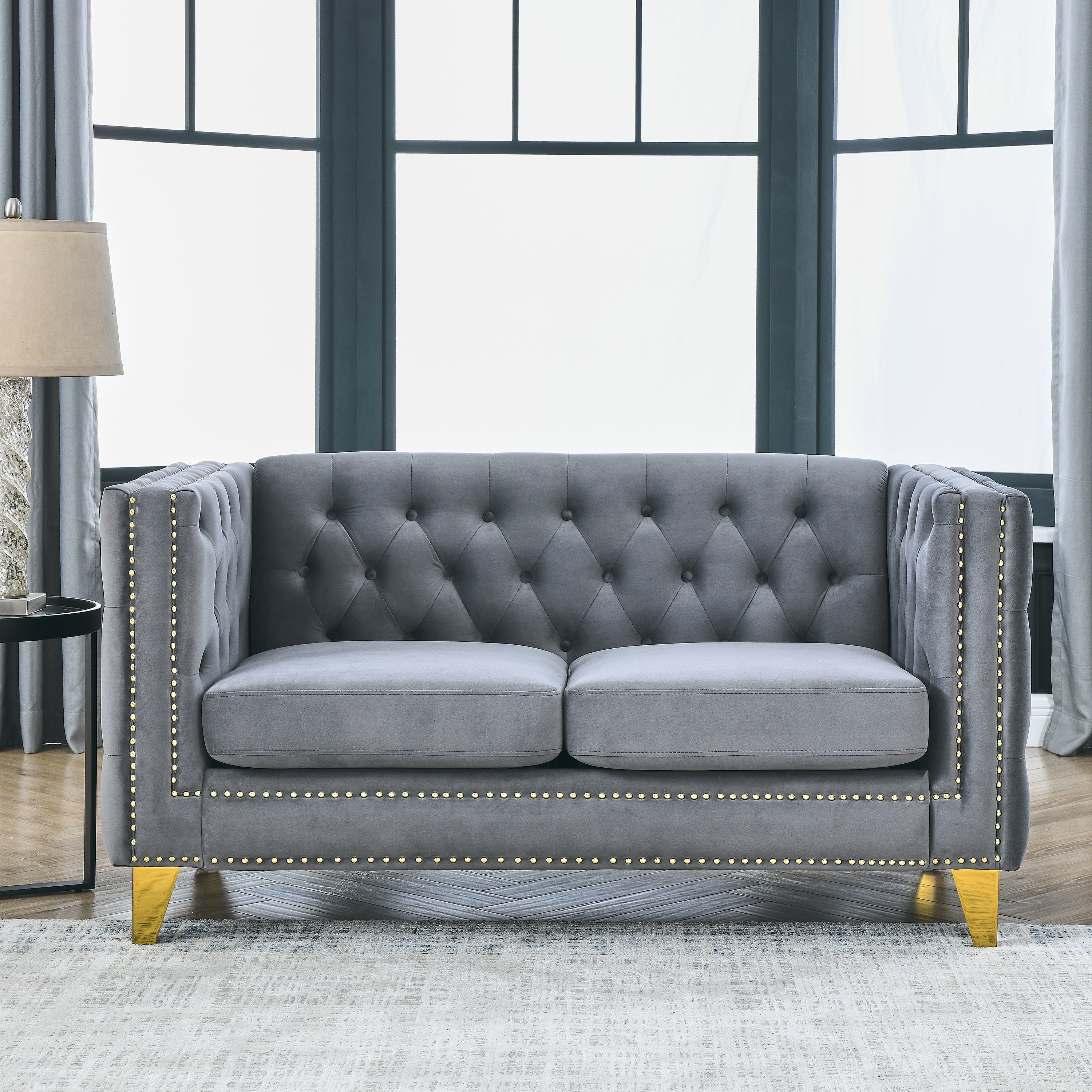 Velvet Sofa: 3D Model Available - Contact Us