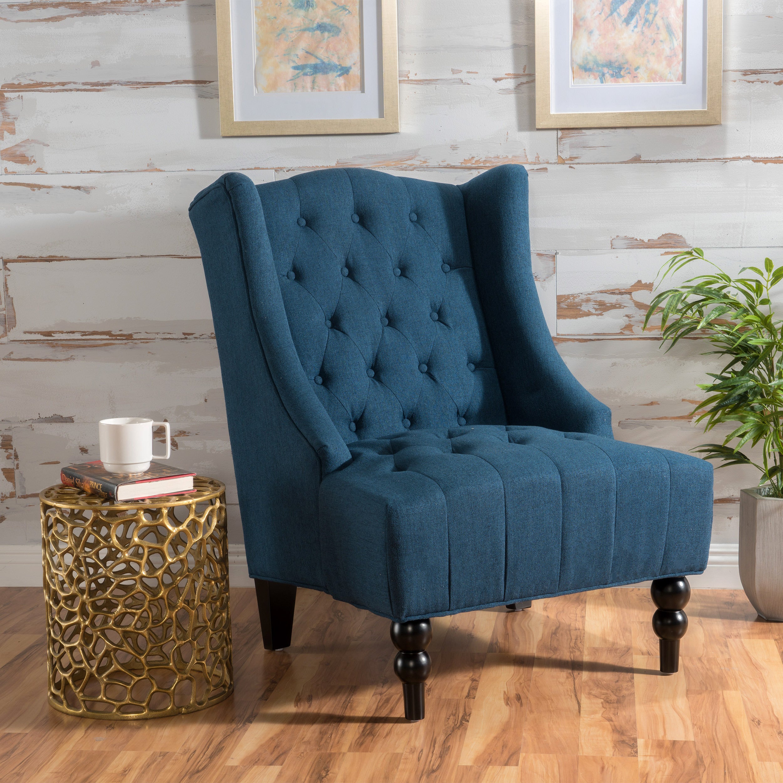 Upholstered Wingback Chairs