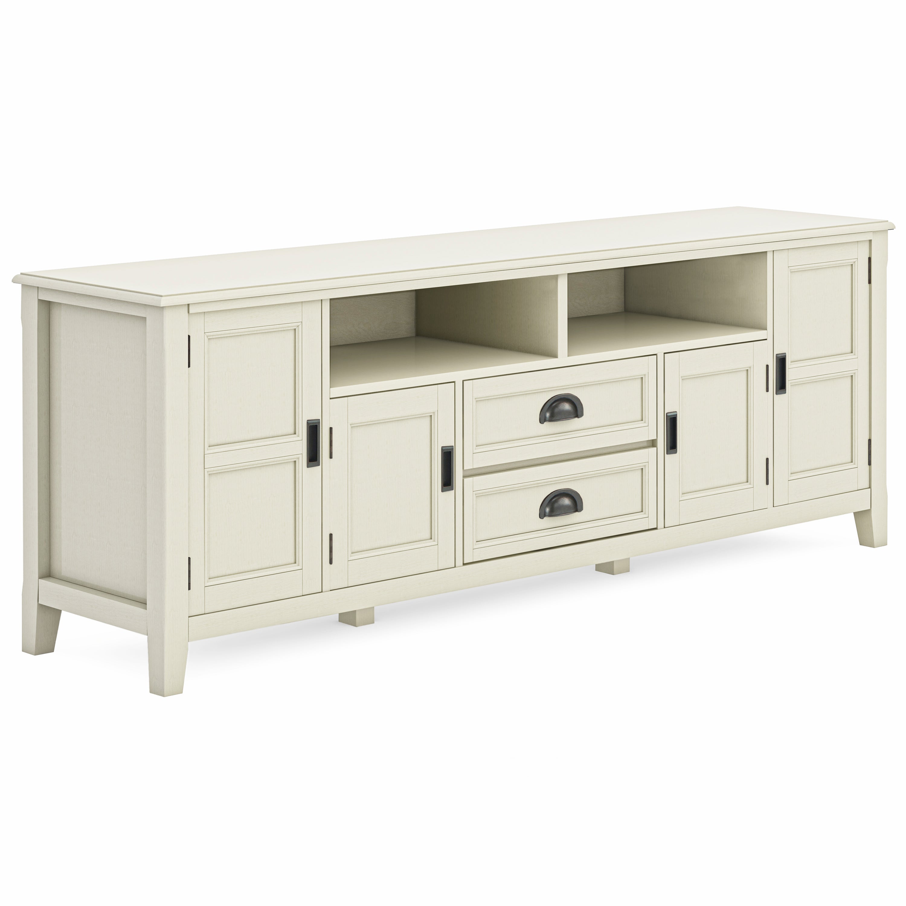 Burlington 72" TV Stand - Antique White