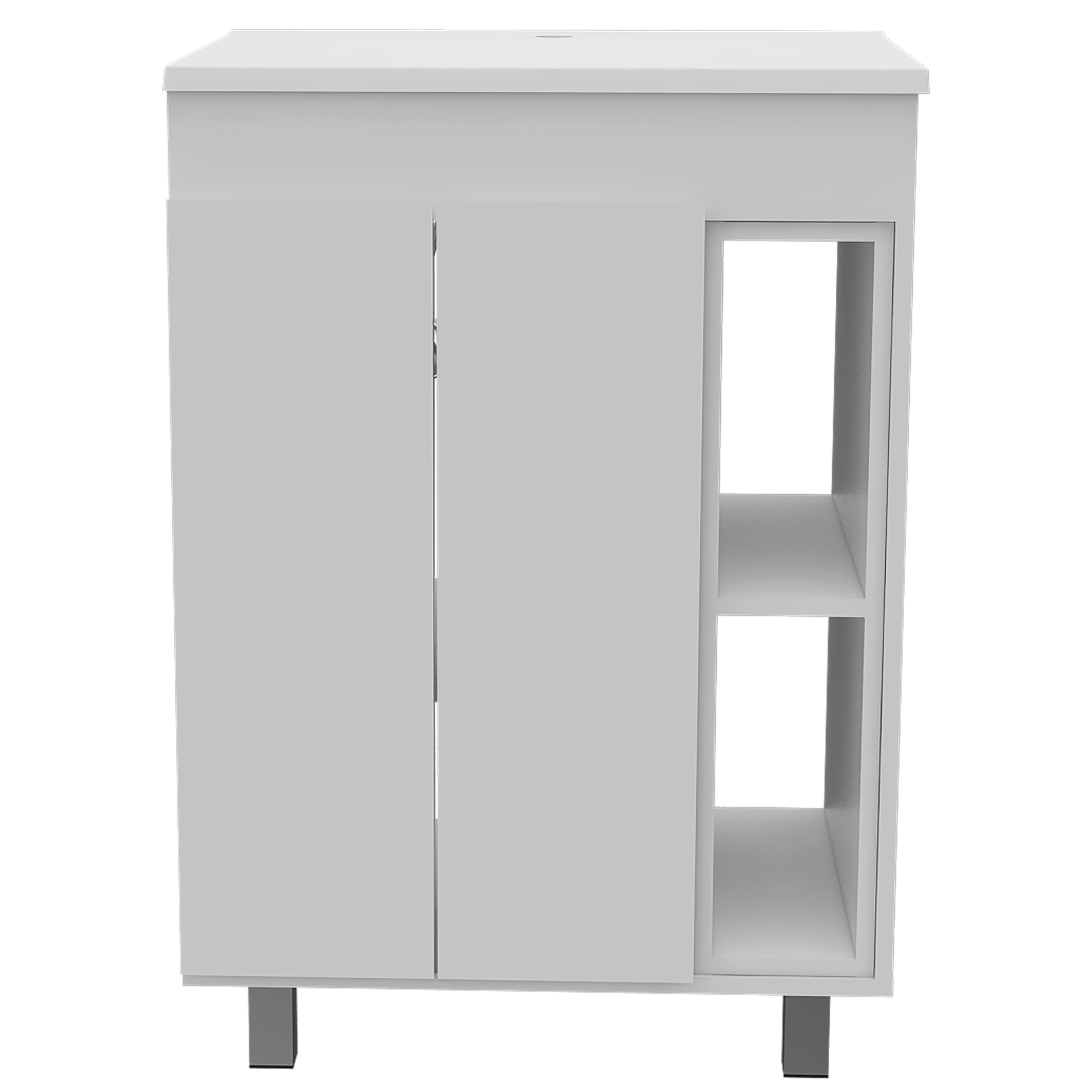 Akron Vanity: White Bathroom Vanities