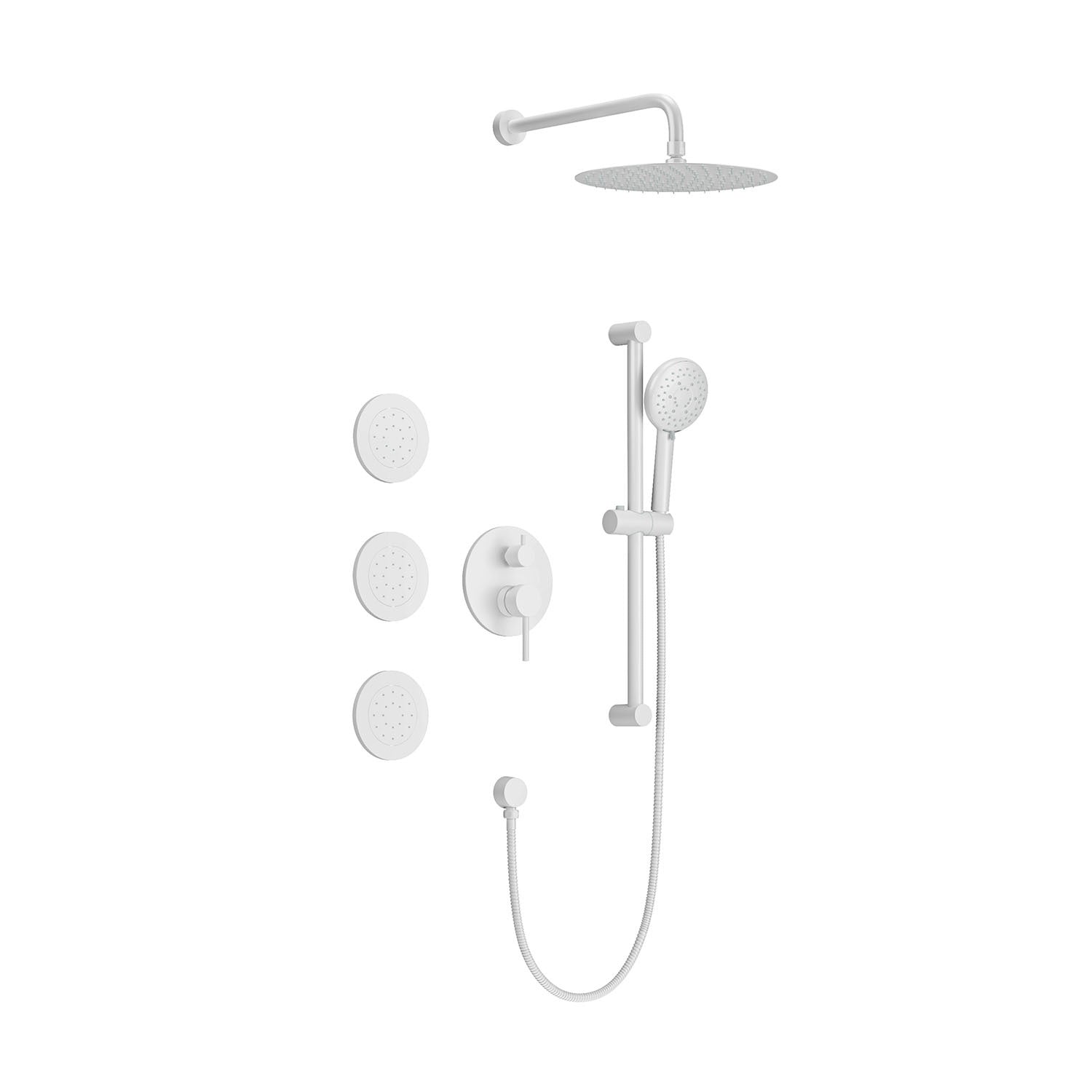 Ultimate Shower System: 8-Piece Luxury Set