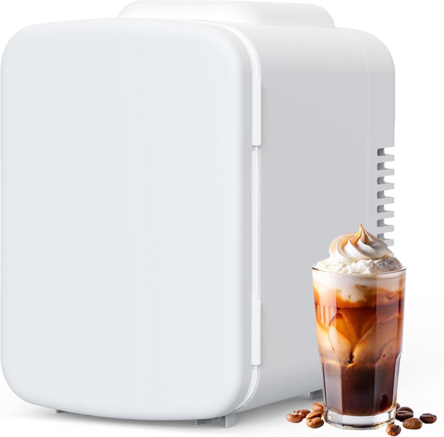 Portable Mini Fridge: 4L/6 Can Cooler Warmer