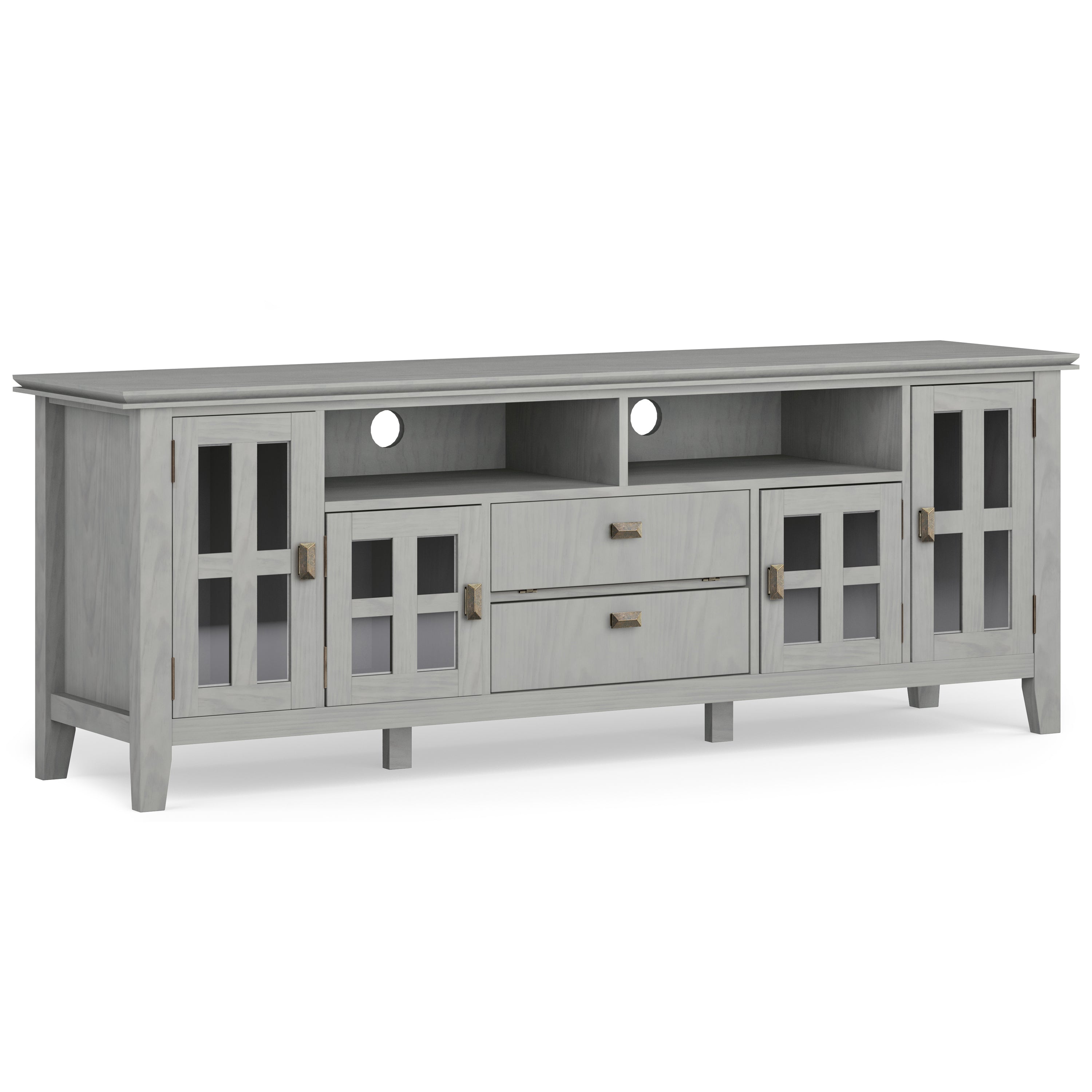 Artisan 72" TV Media Stand - Fog Grey