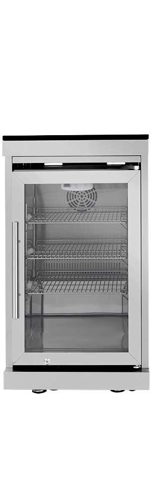 Outdoor Kitchen Island: Single Door Fridge Cabinet