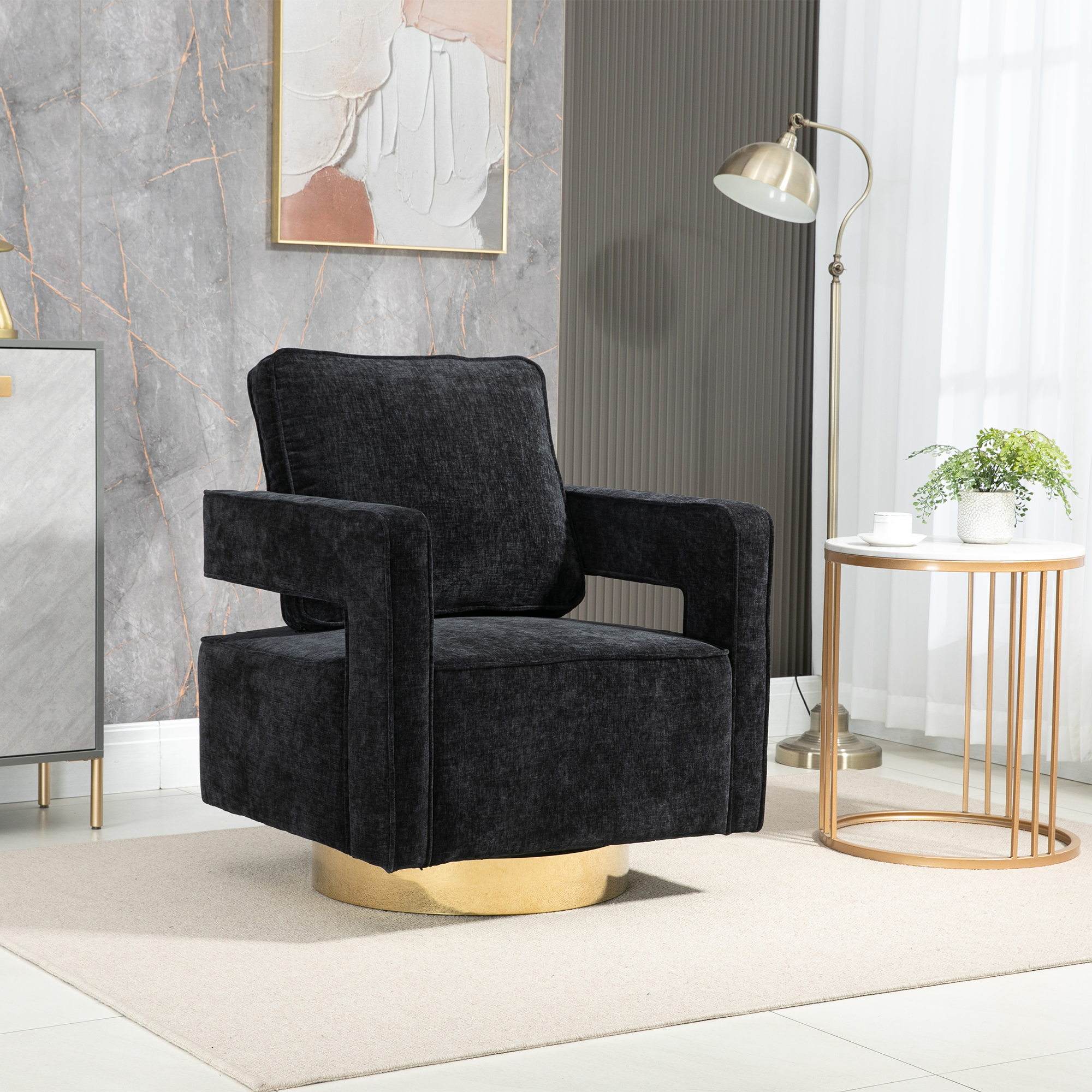 Modern Swivel Accent Chair | Comfy Lounge Chair