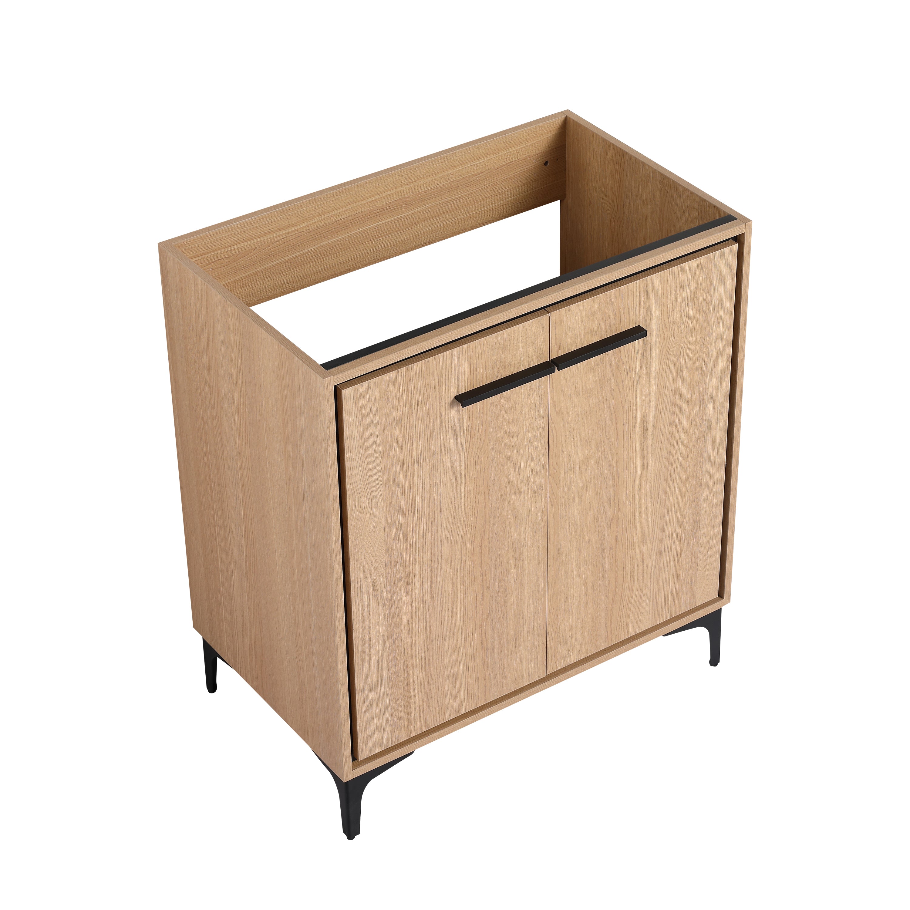 30" Bathroom Vanity Base: Storage Cabinet