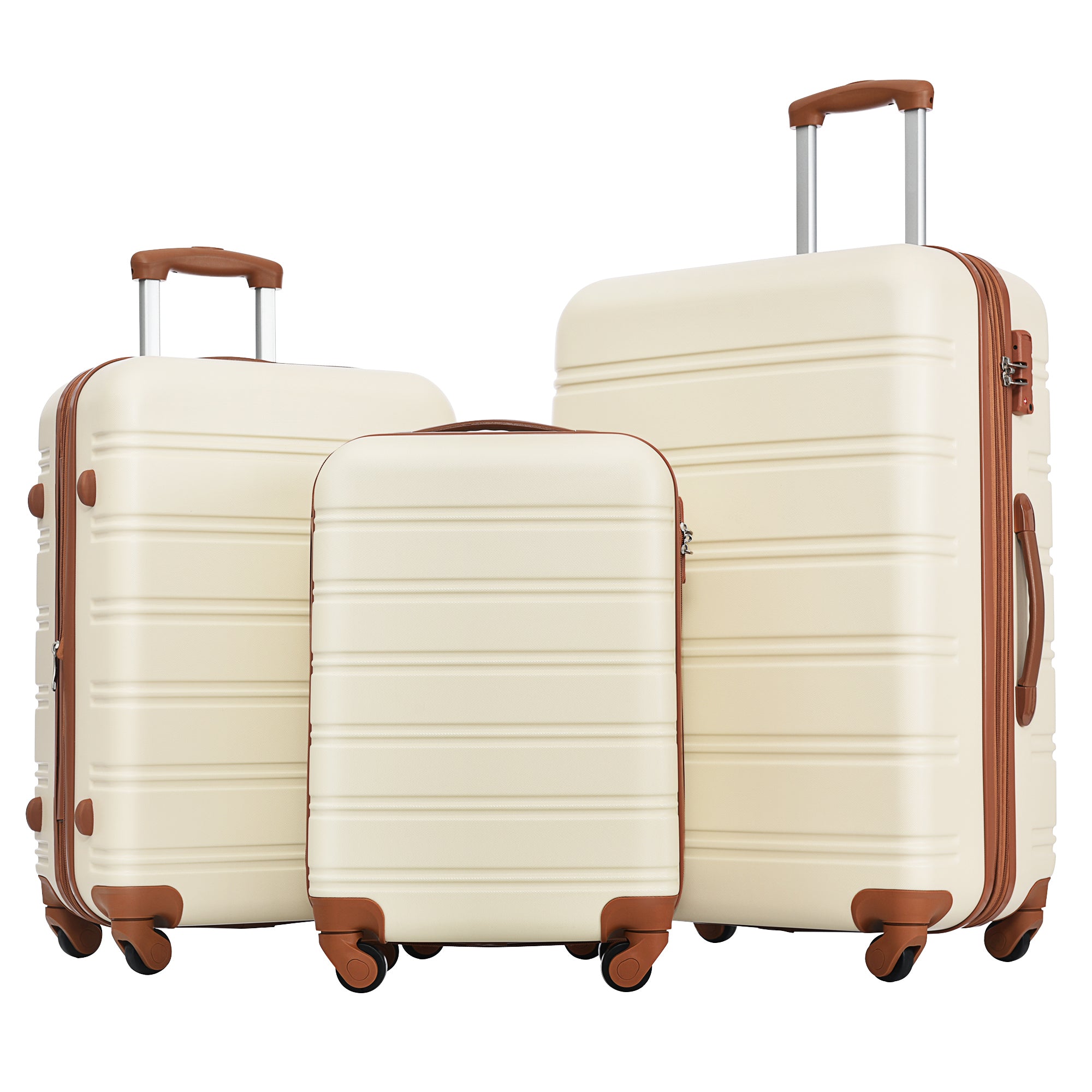 Hardside Spinner Luggage Set w/TSA Lock (20/24/28")