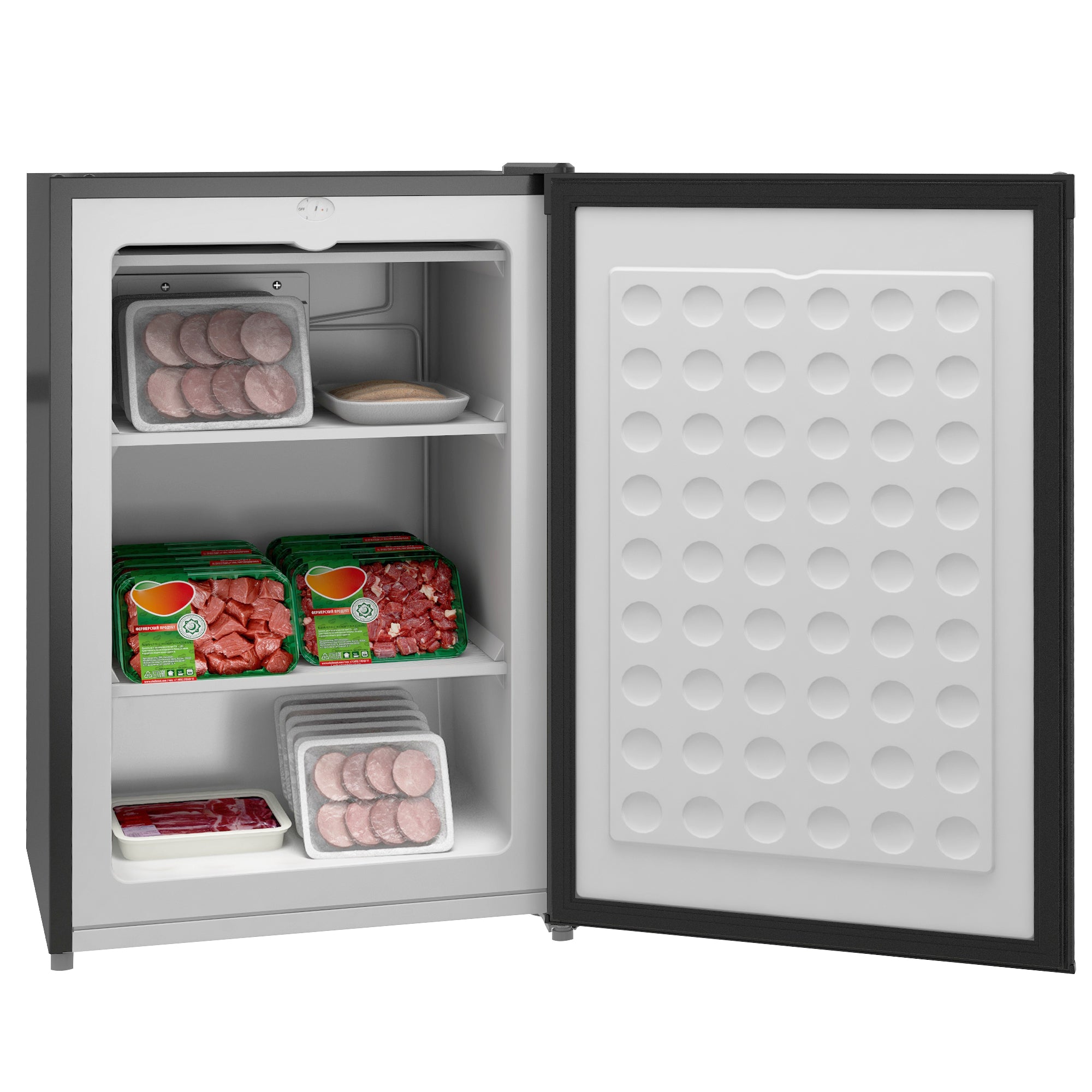 3 Cu Ft Mini Freezer: Compact & Reversible