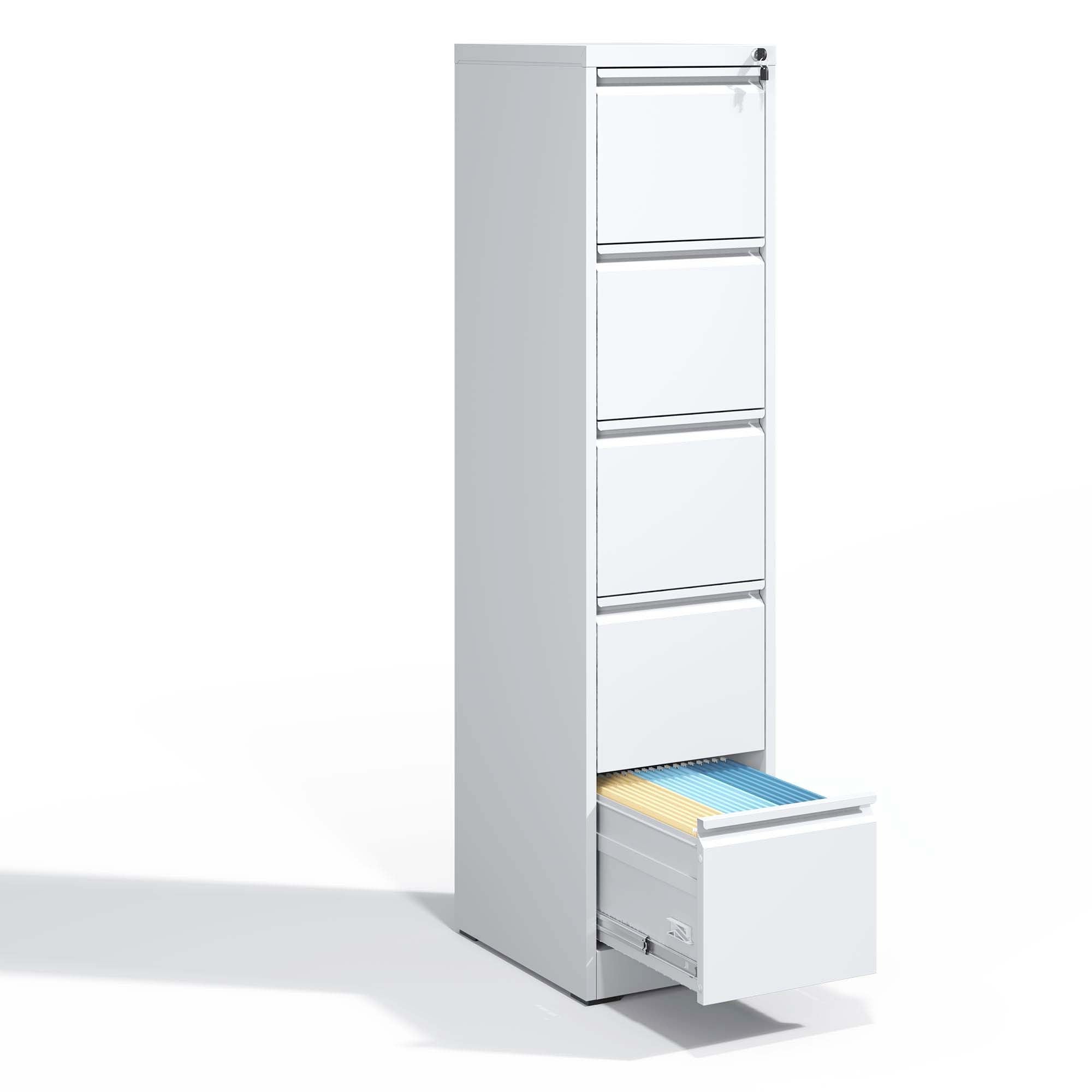 Steel Vertical File Cabinet with Lock (A4/Legal)