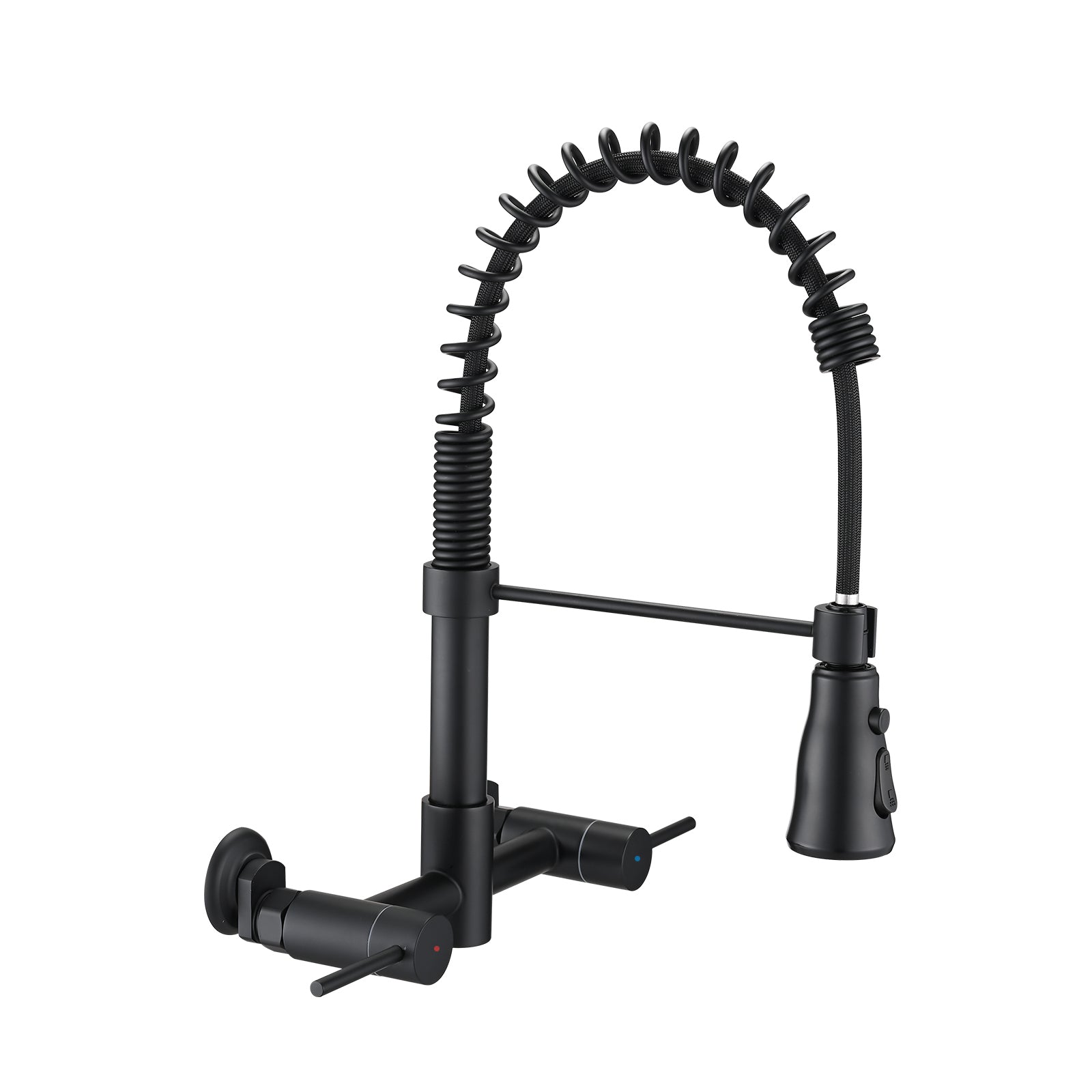 Wall-Mounted Bridge Kitchen Faucet: 3 Functions