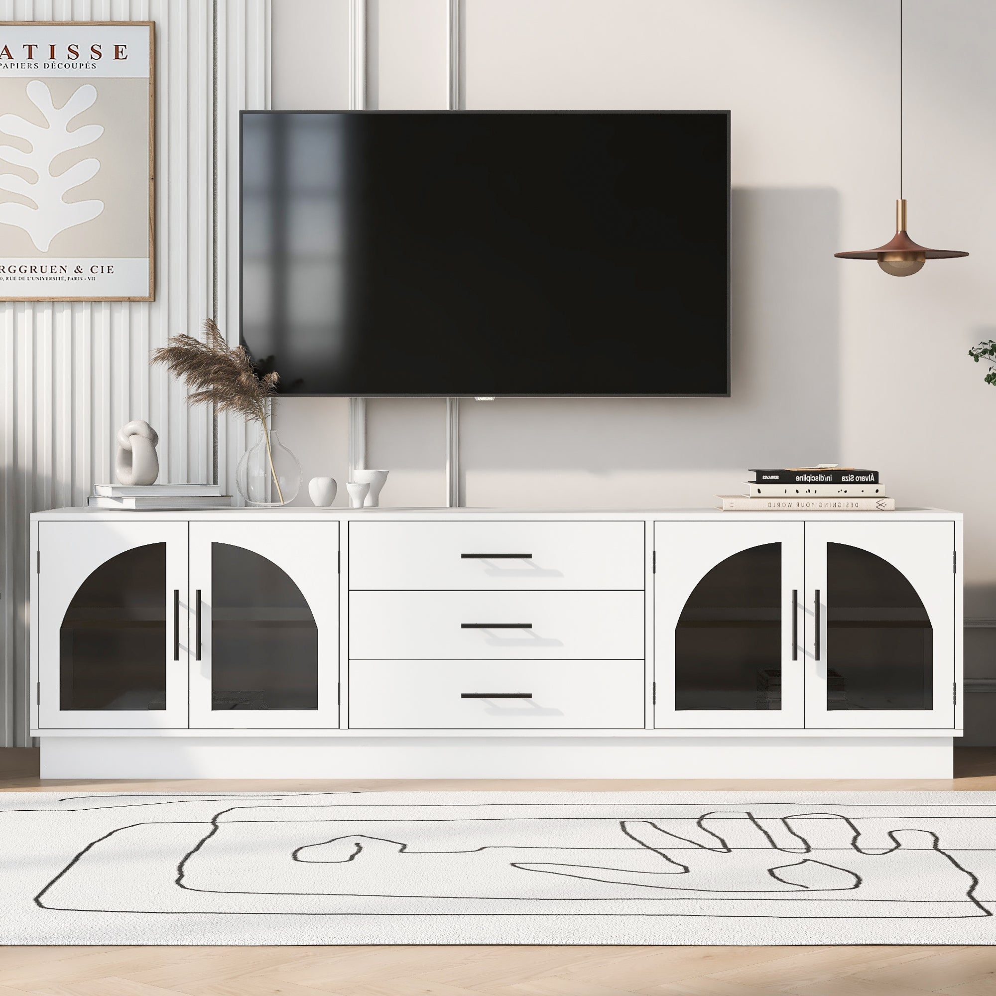 68.9" Modern TV Stand for 75" TVs