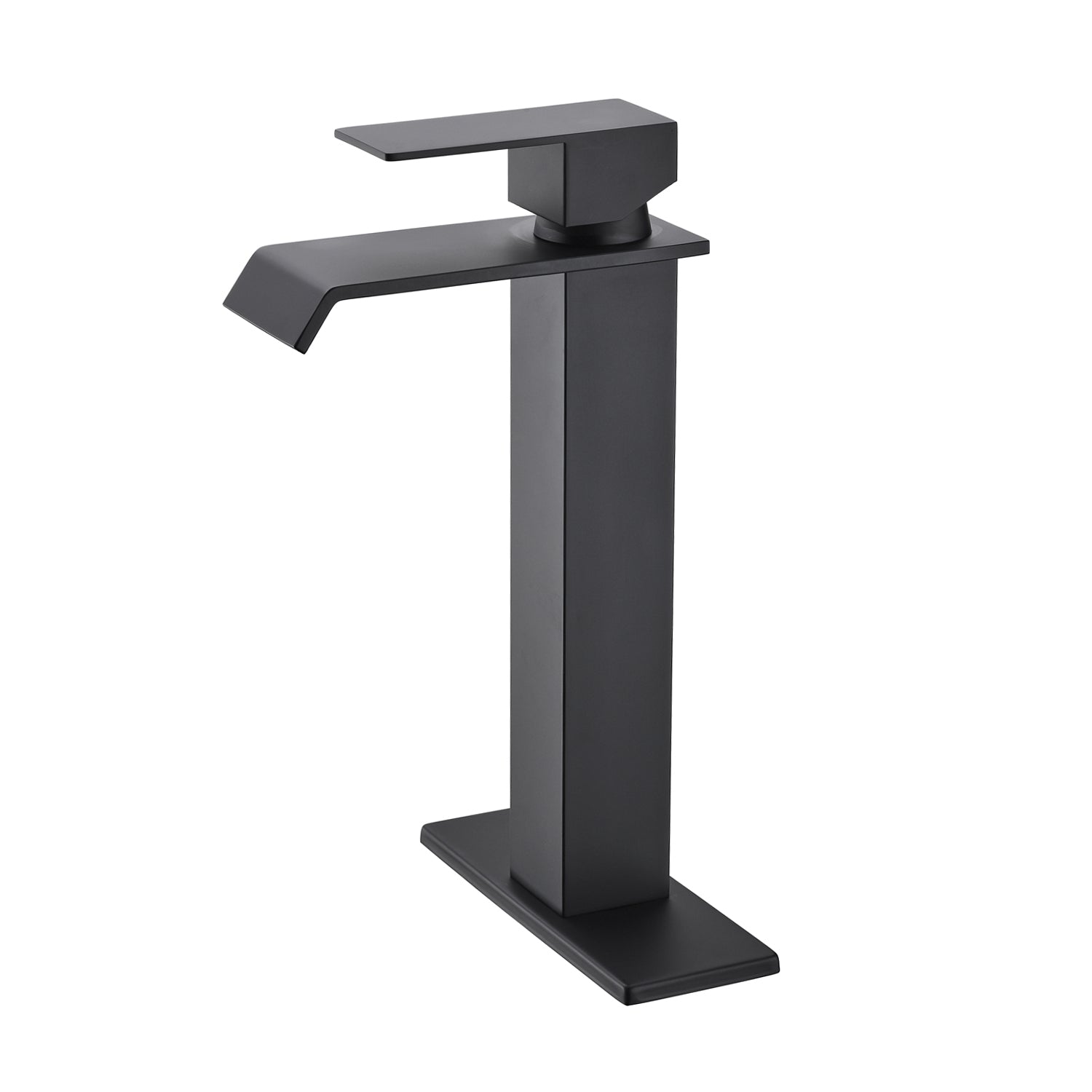 Single Handle Waterfall Bathroom Sink Faucet