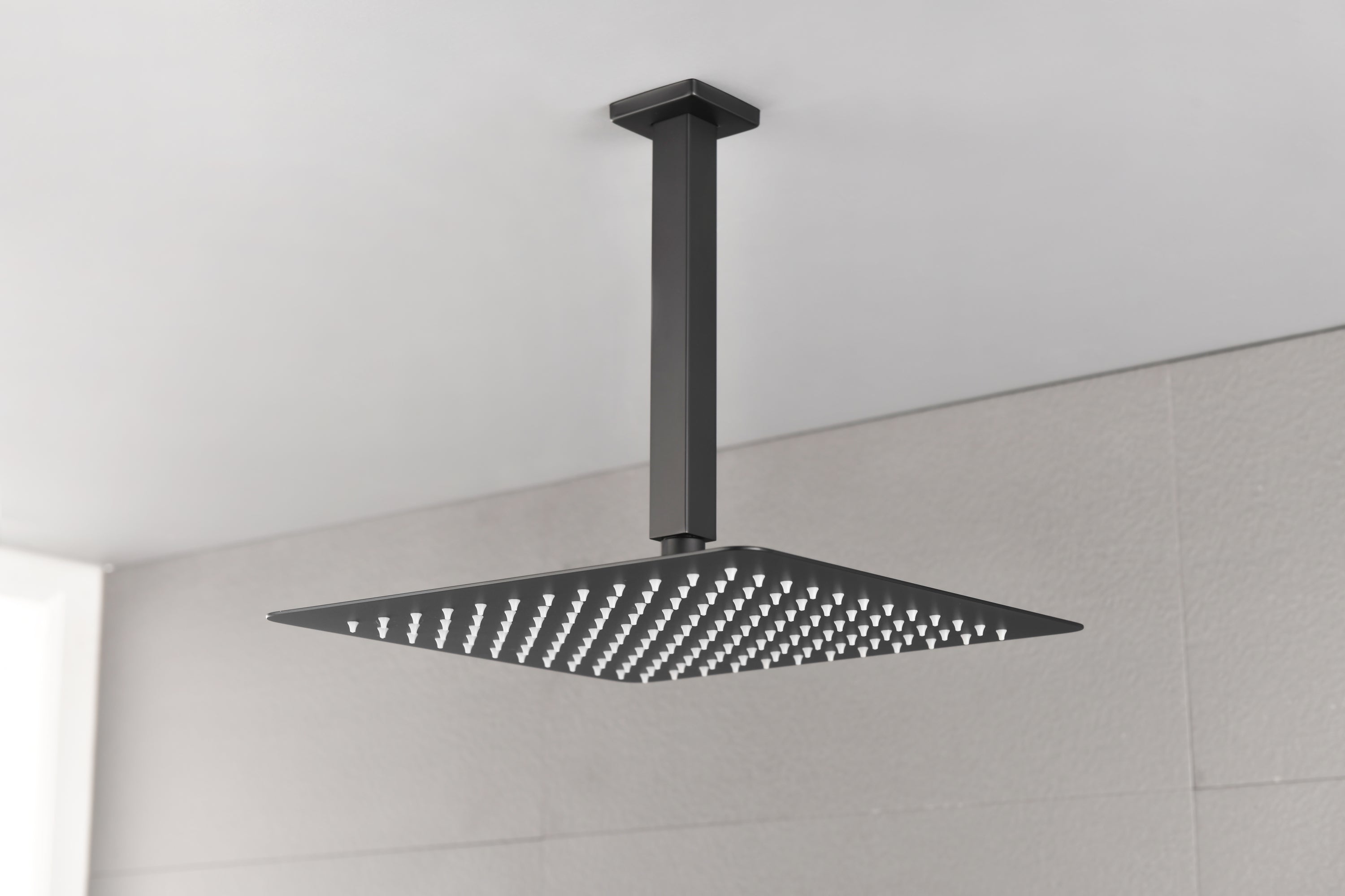 High-Pressure Rainfall Showerhead: Save Water