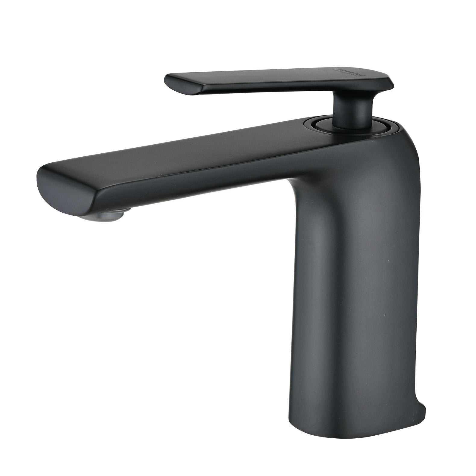 Matte Black Single Hole Bathroom Faucet