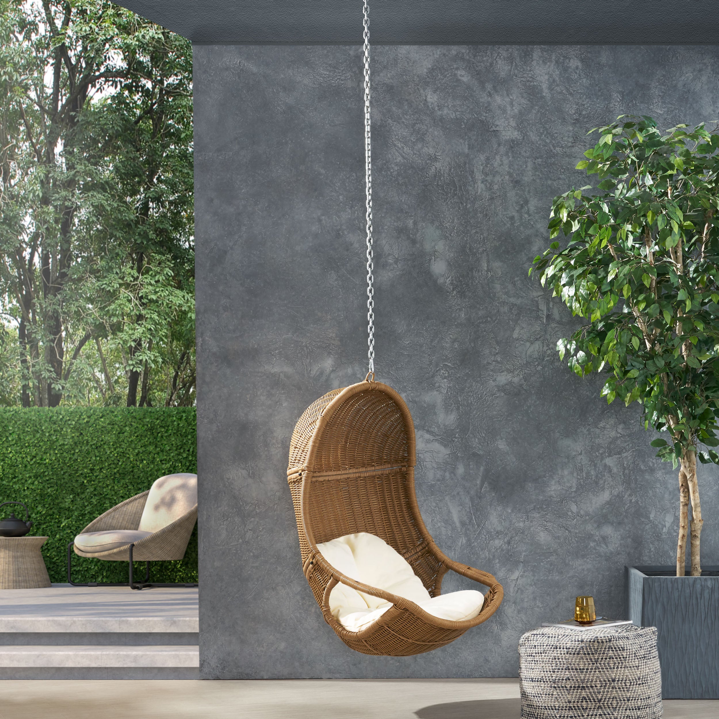 Berkshire Hanging Chair: 8ft Chain Swing