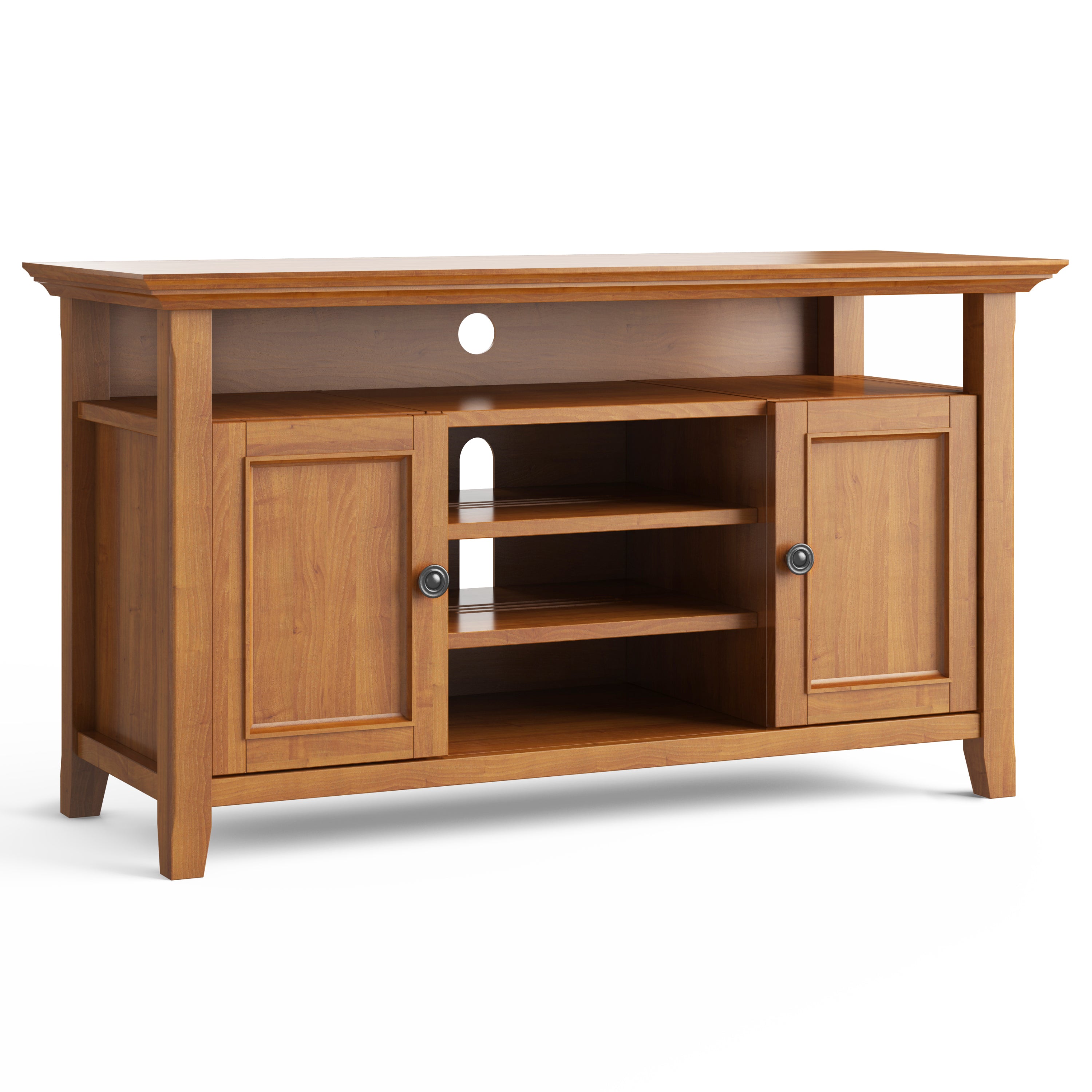 Amherst TV Stand, Light Golden Brown