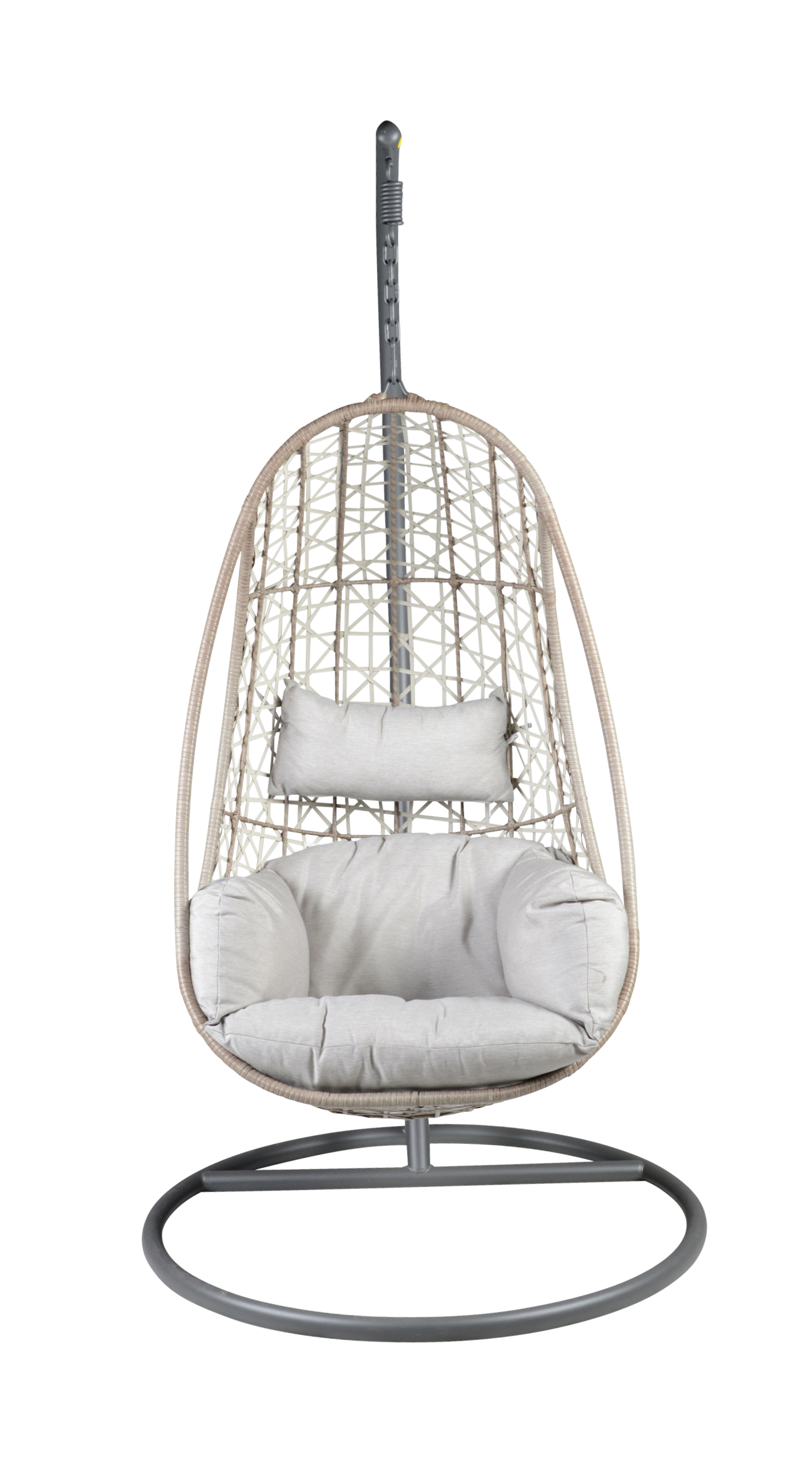 Cayden Black Basket Chair: Modern Design