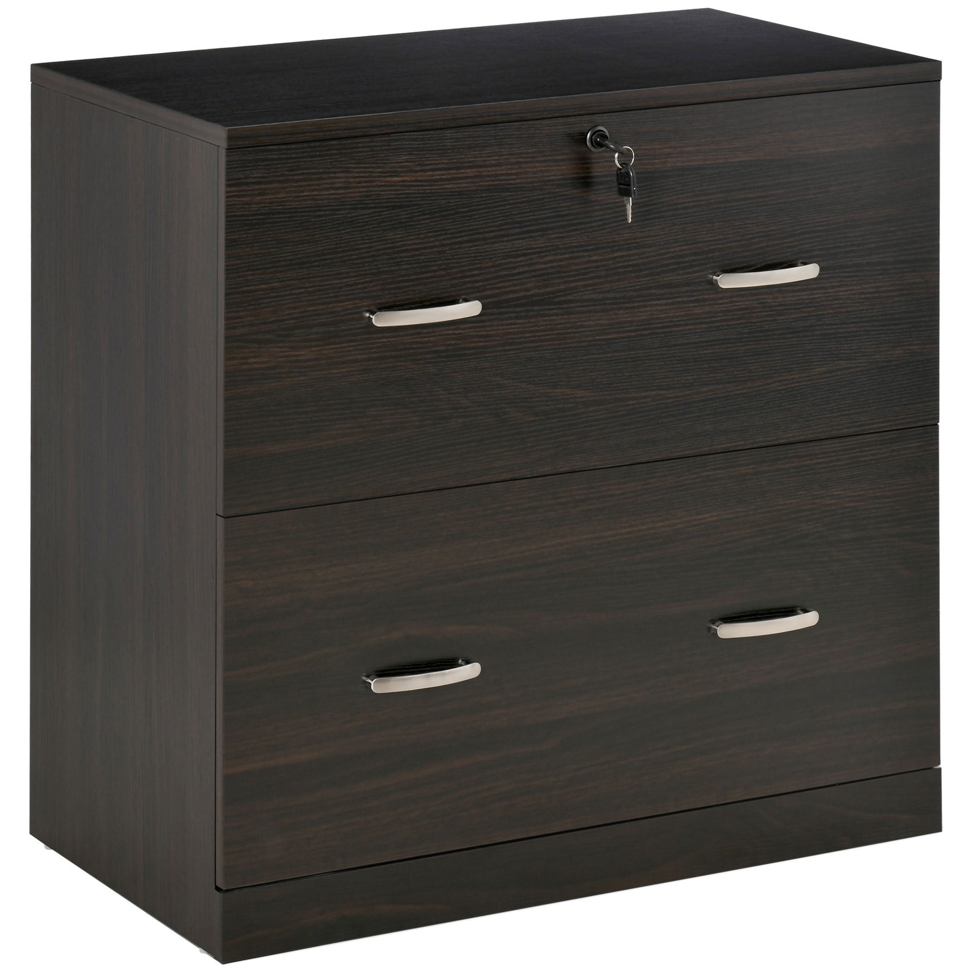 Vinsetto File Cabinet w/ Lock: Vertical Storage